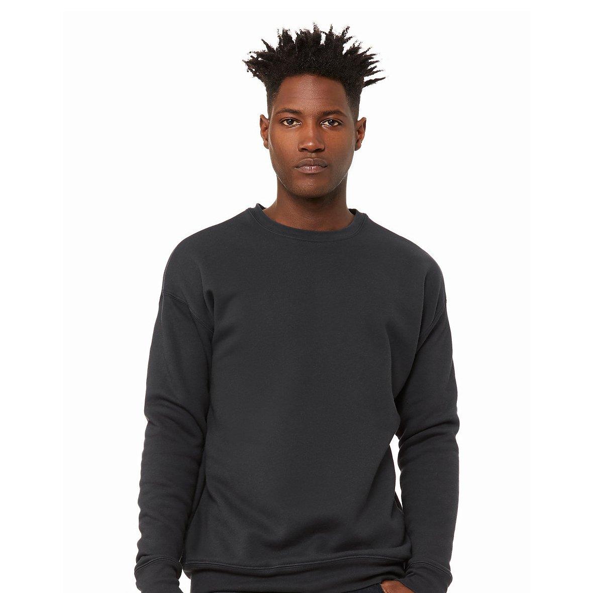 Bella + Canvas Classic Sweatshirt, Überschnittene Schulter