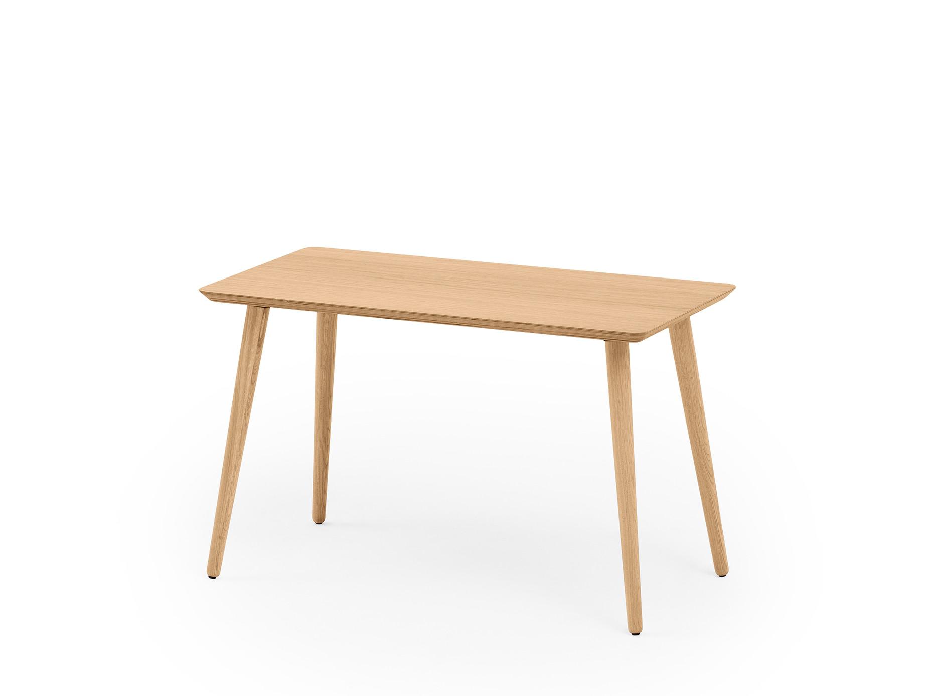 Oakywood Classic Desk - Klassischer Schreibtisch aus Massivholz - Eichenfurnier / 100x50