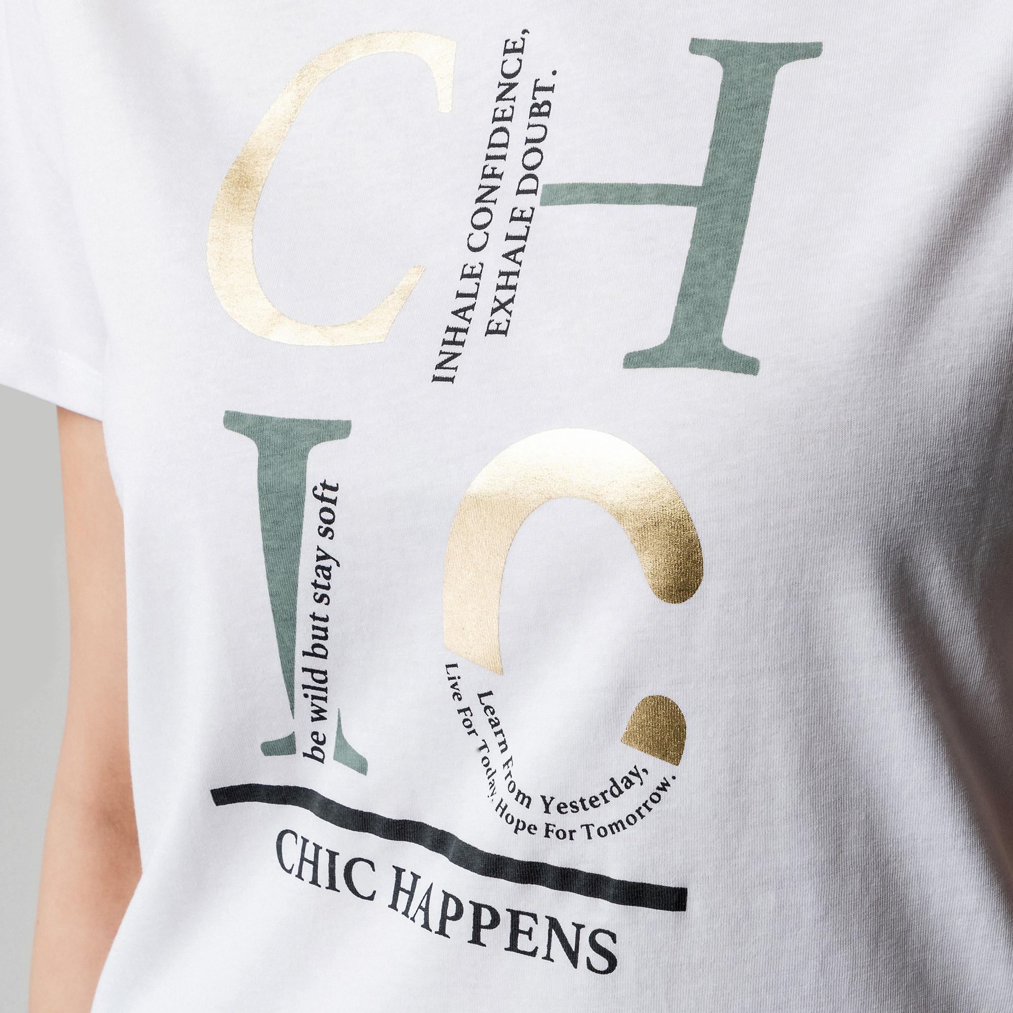 Manor Woman T-Shirt mit Statement-Print