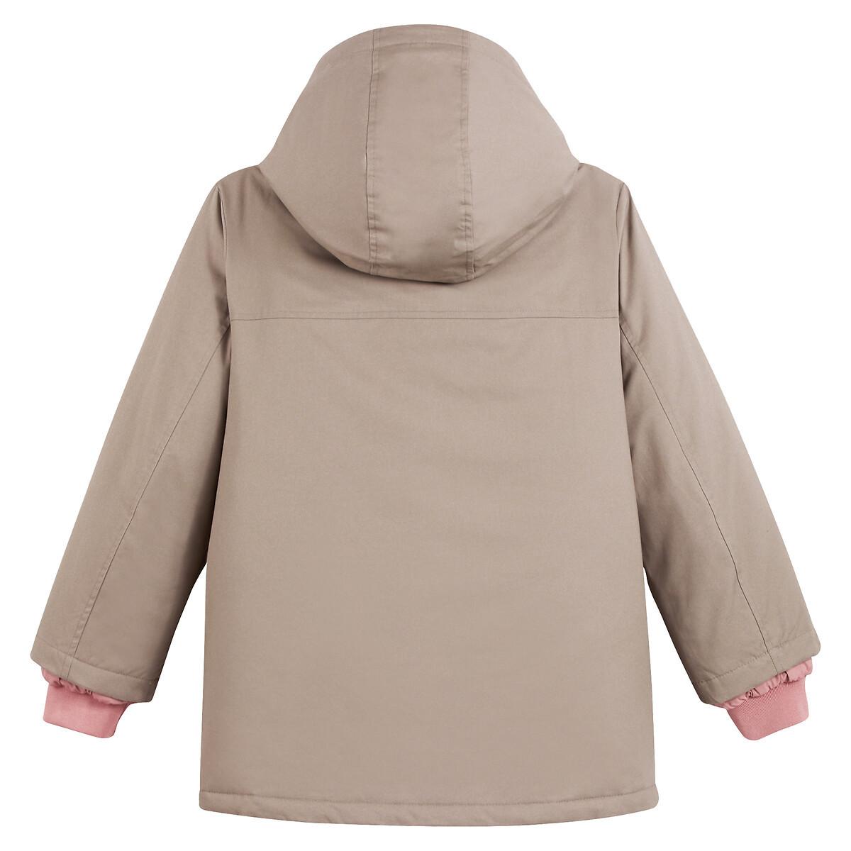 La Redoute Collections 4-in1-Winterjacke mit Kapuze