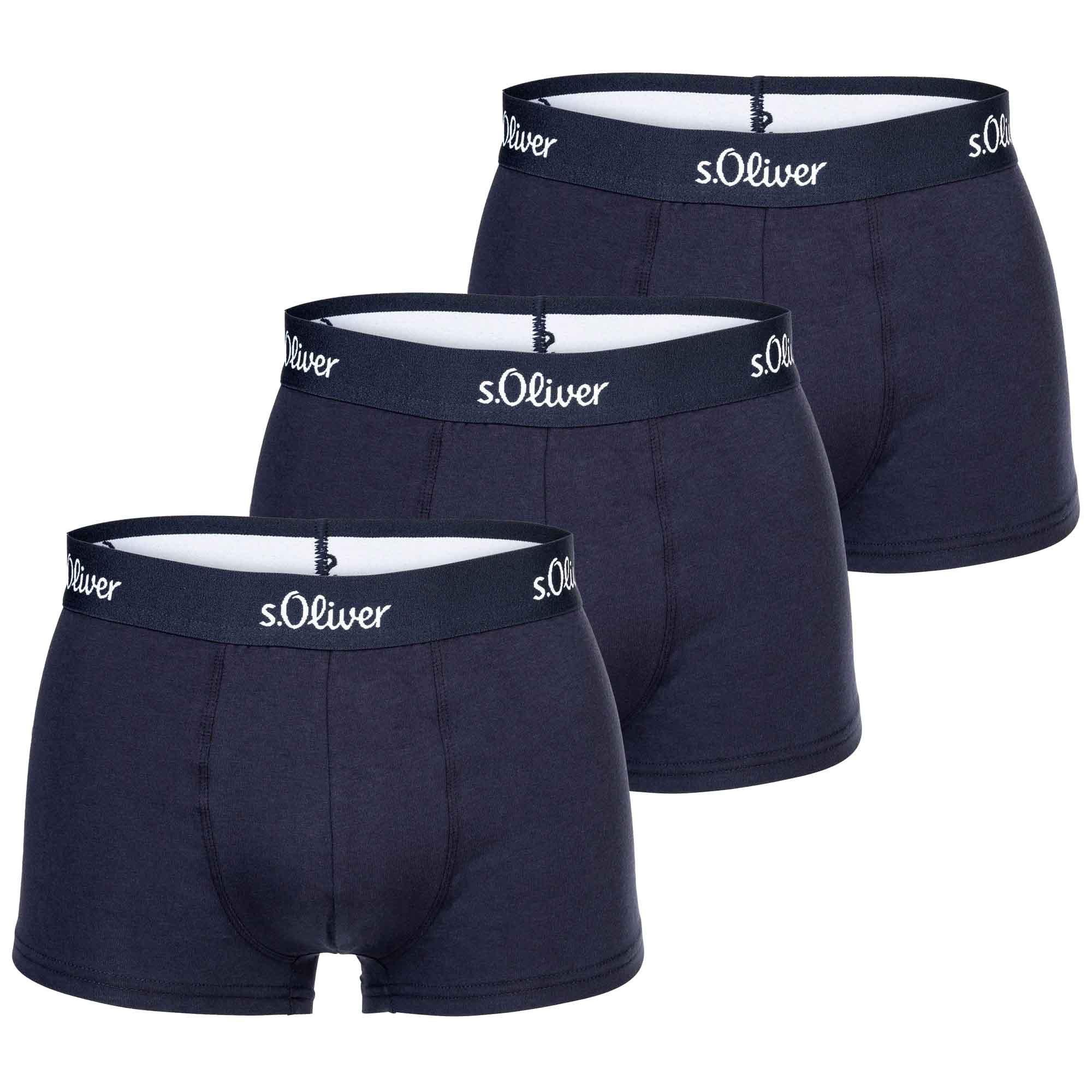 s. Oliver Boxershort 3er Pack Stretch