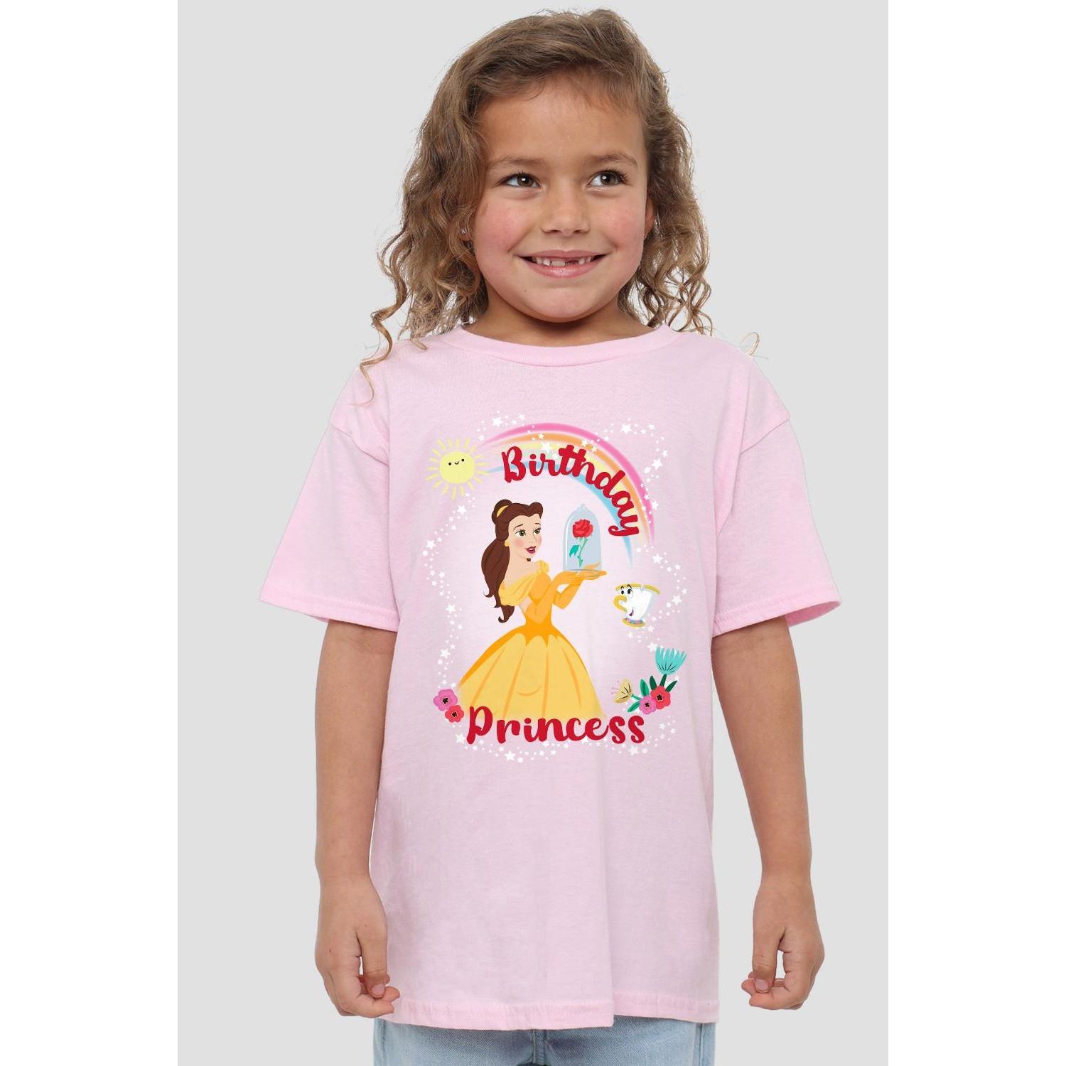 Beauty And The Beast Birthday Princess TShirt