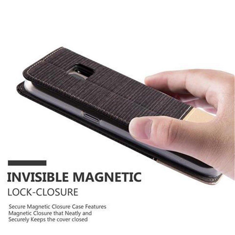 Cadorabo Hülle für Samsung Galaxy S7 Magnetverschluss, Kartenfach