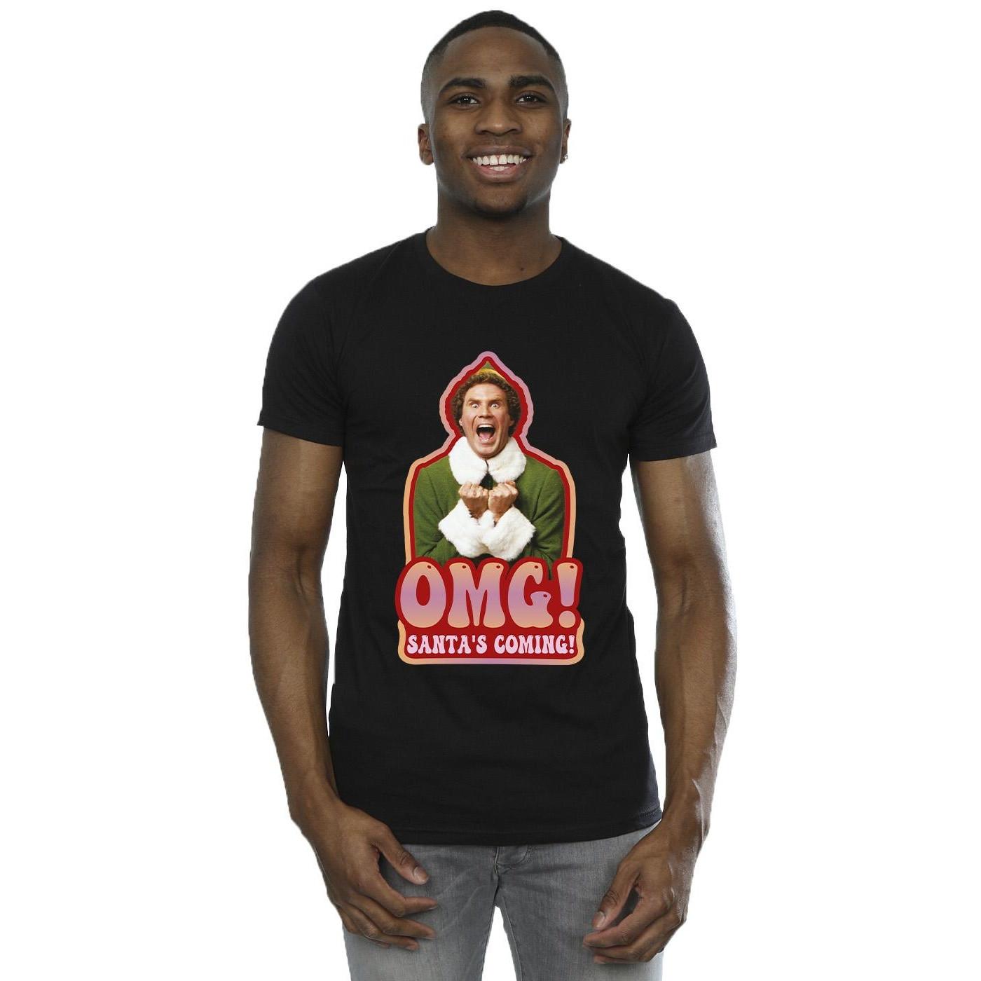 Elf Santa's Coming T-Shirt