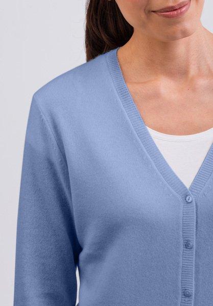 CASH-MERE.CH Kaschmir Cardigan V-Ausschnitt