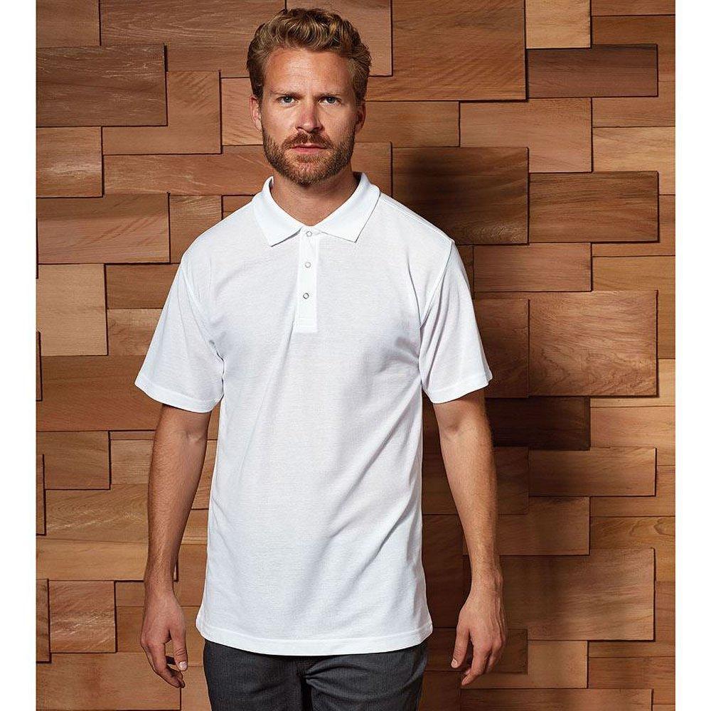 PREMIER Unifarbenes Poloshirt