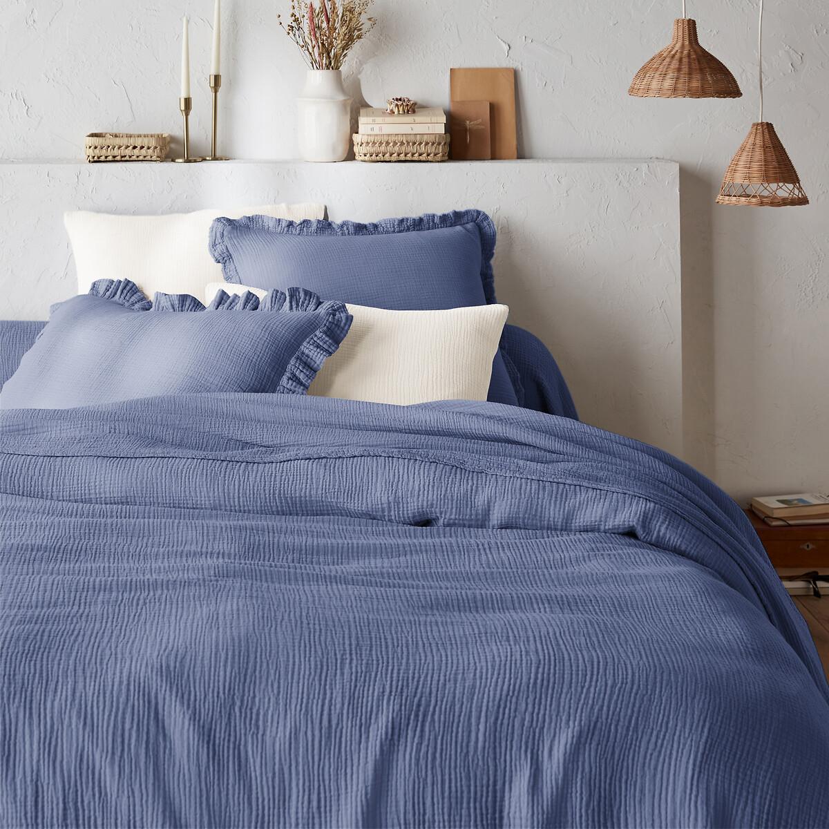 La Redoute Intérieurs Duvetbezug Kumla aus Baumwoll-Musselin