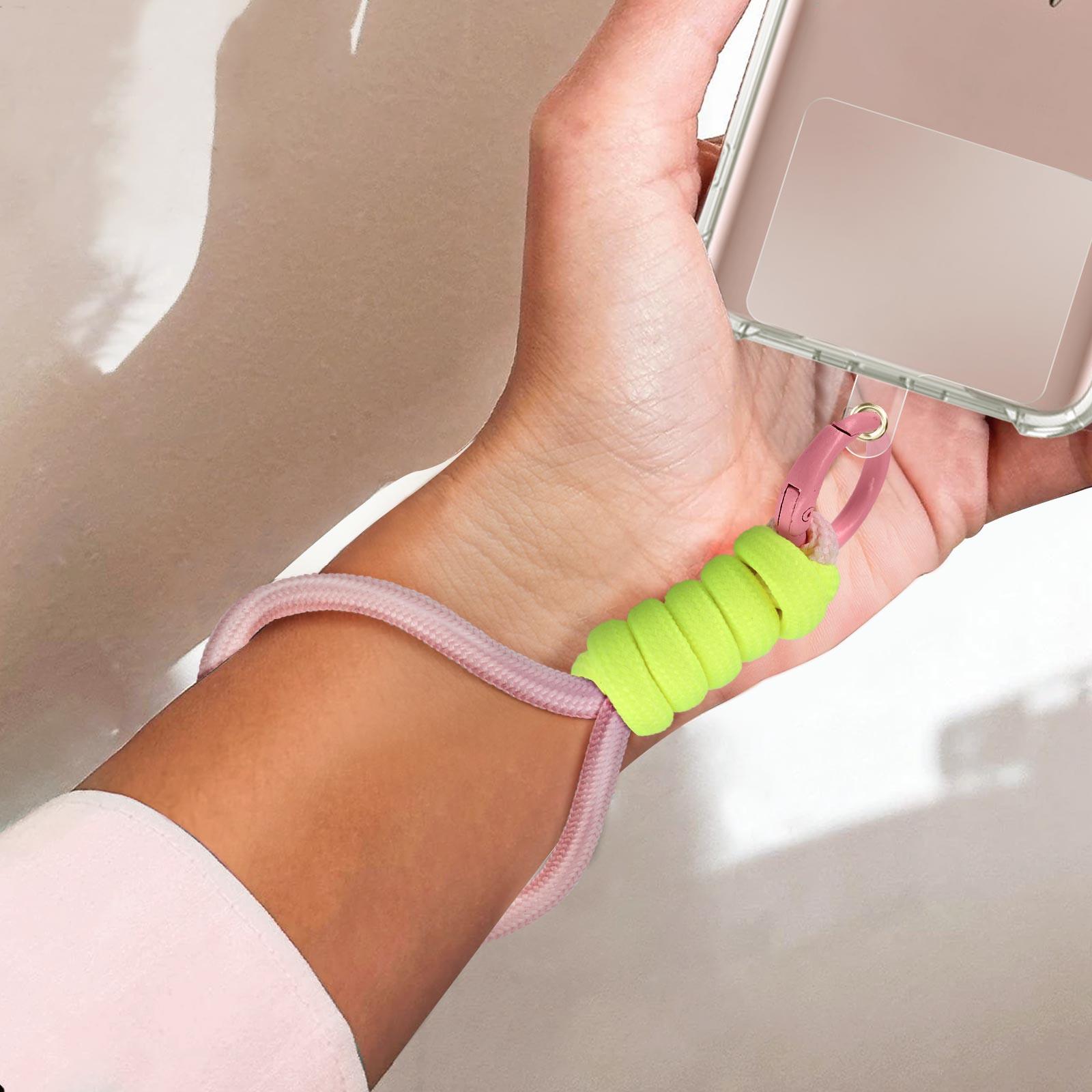 Avizar LoopLock Schlaufe Pudderrosa / Neongelb