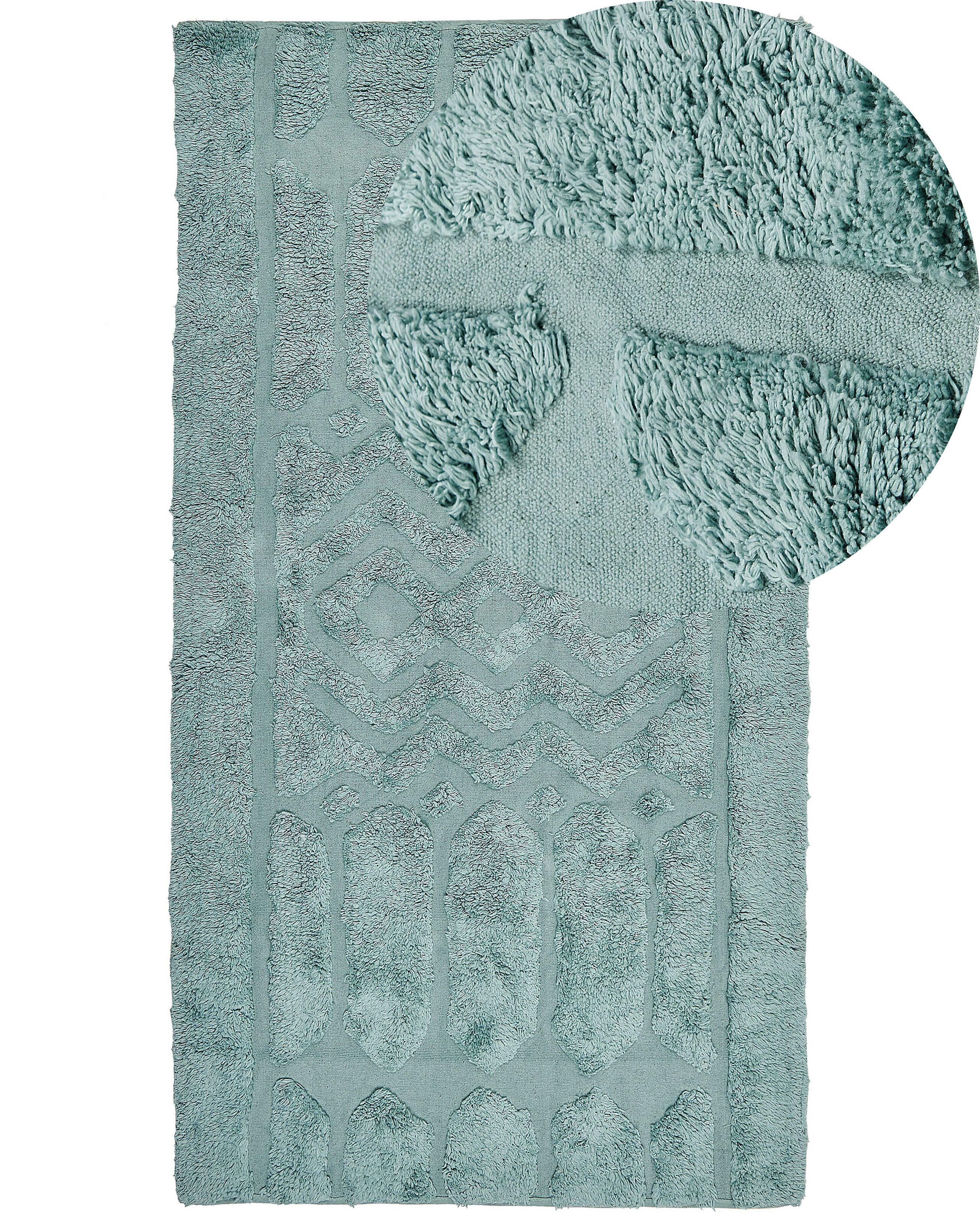 Beliani Teppich aus Baumwolle Boho SIRNAK