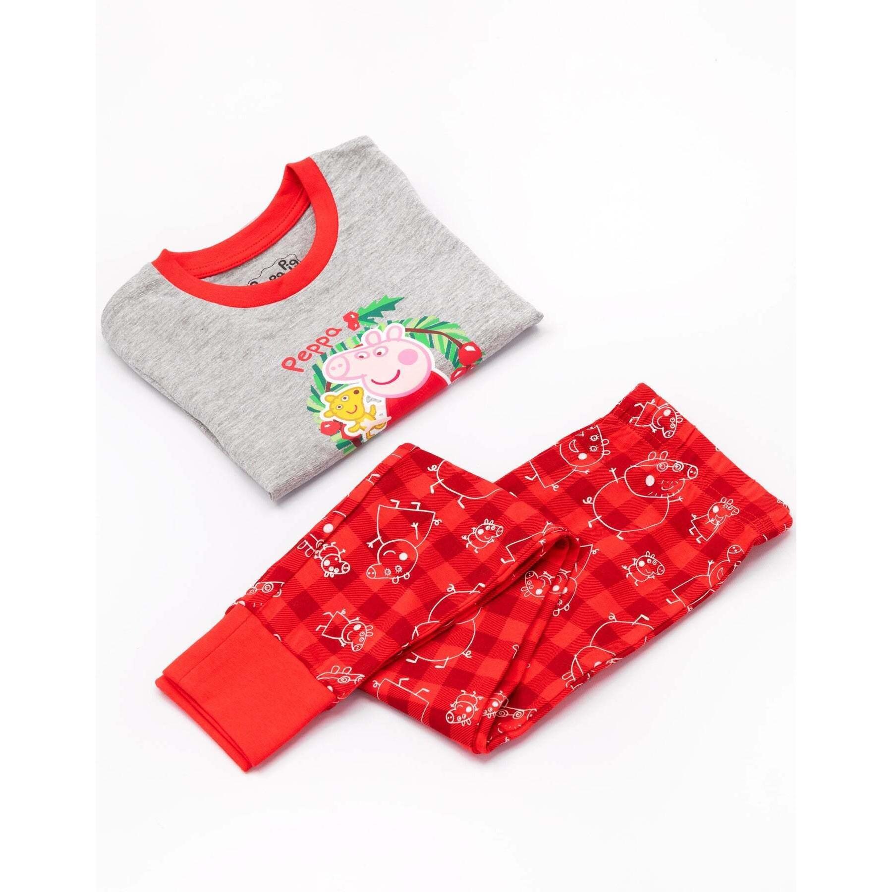 Peppa Pig Schlafanzug  weihnachtliches Design