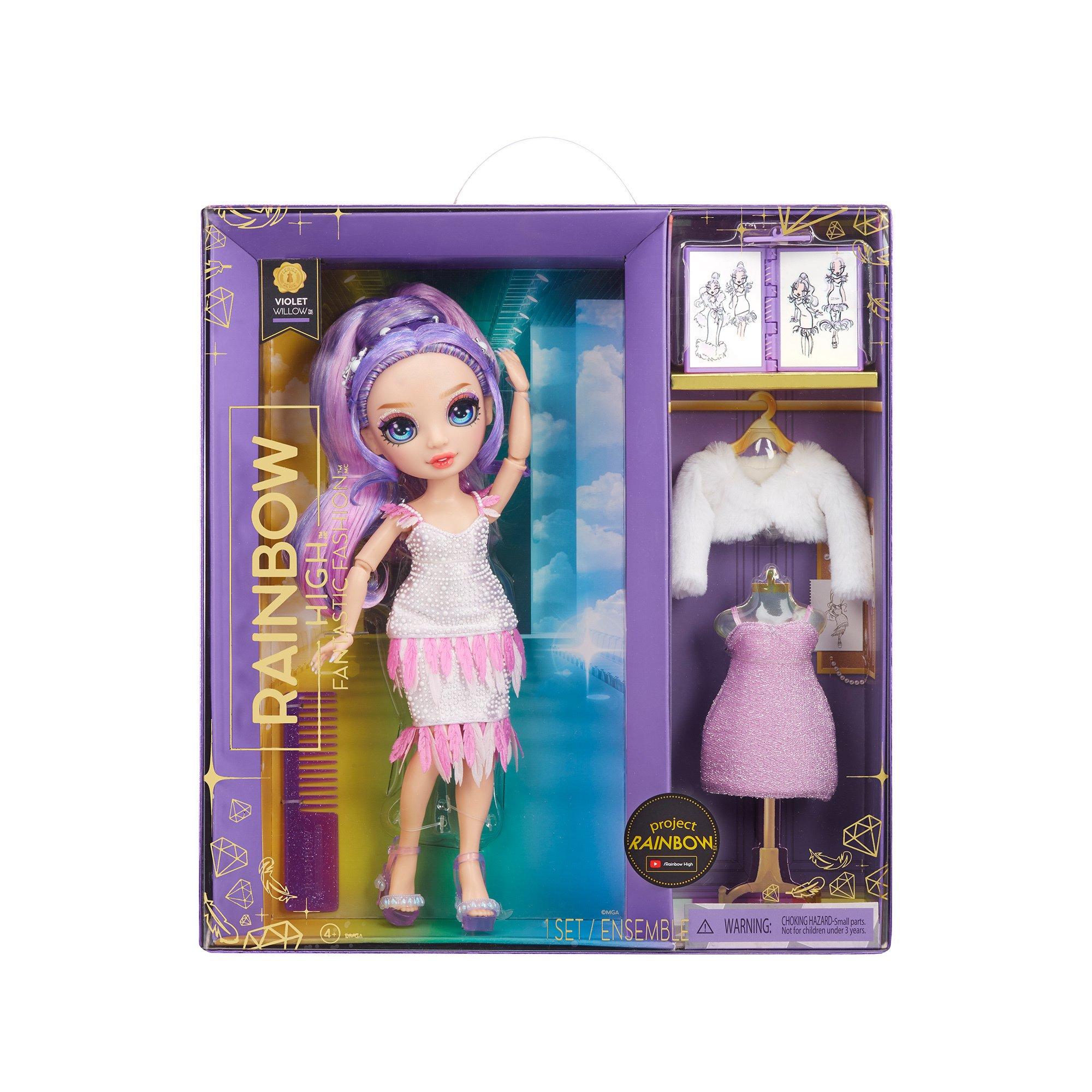 MGA Rainbow High Puppe, violett