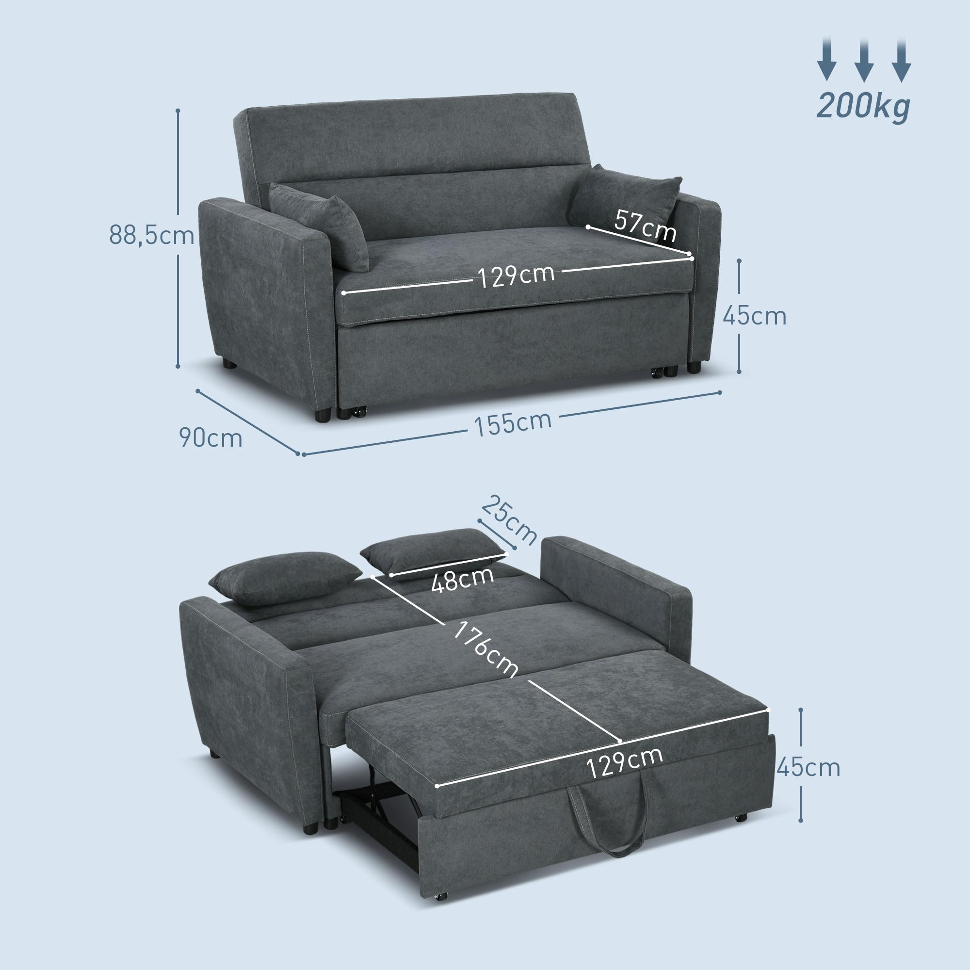 HOMCOM Schlafsofa