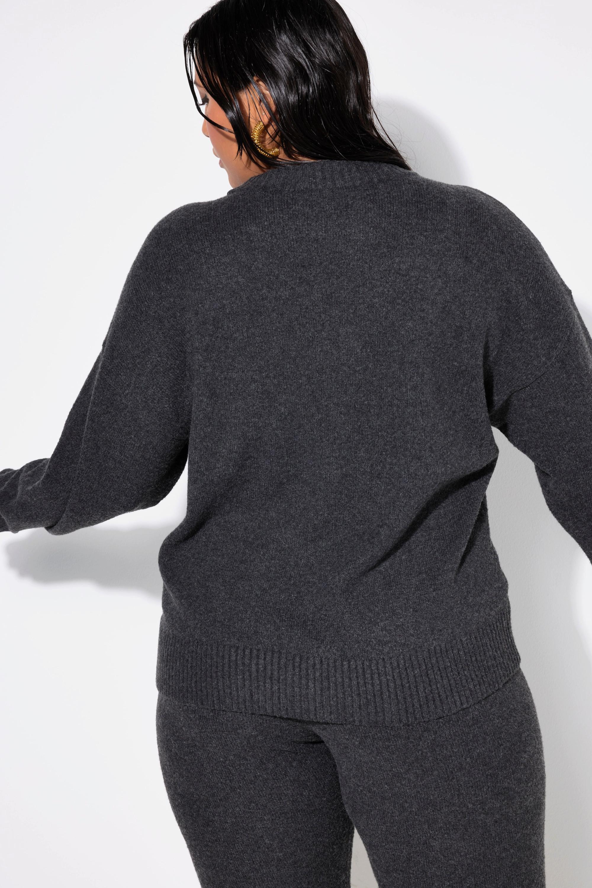 Studio Untold Strickpullover, Oversize Shape, weiter Langarm