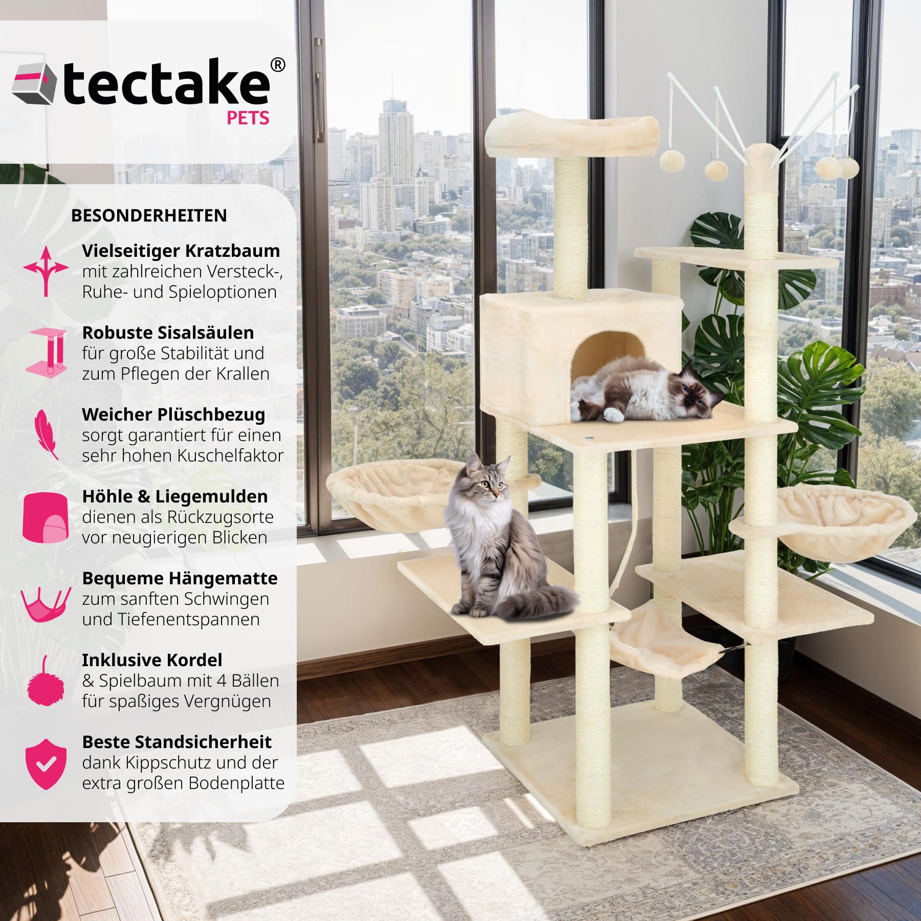 Tectake Kratzbaum Lilou 165cm