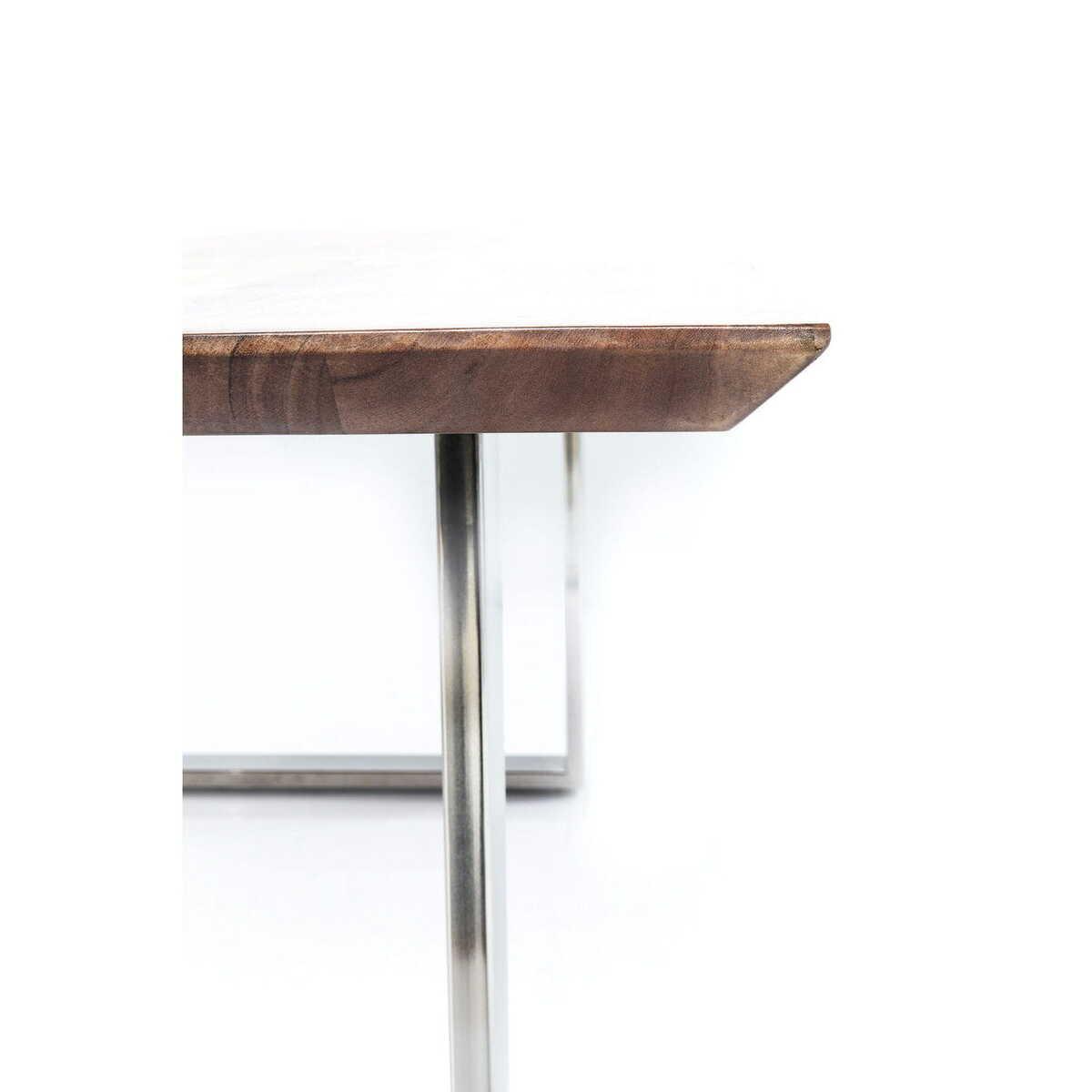 KARE Design Tisch Symphony Walnut Schwarz 160x80cm