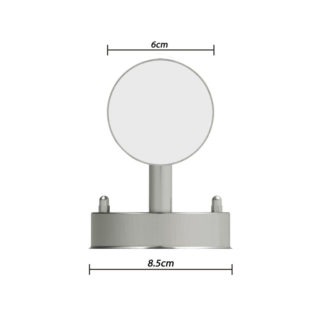 VidaXL Gartenlampe edelstahl