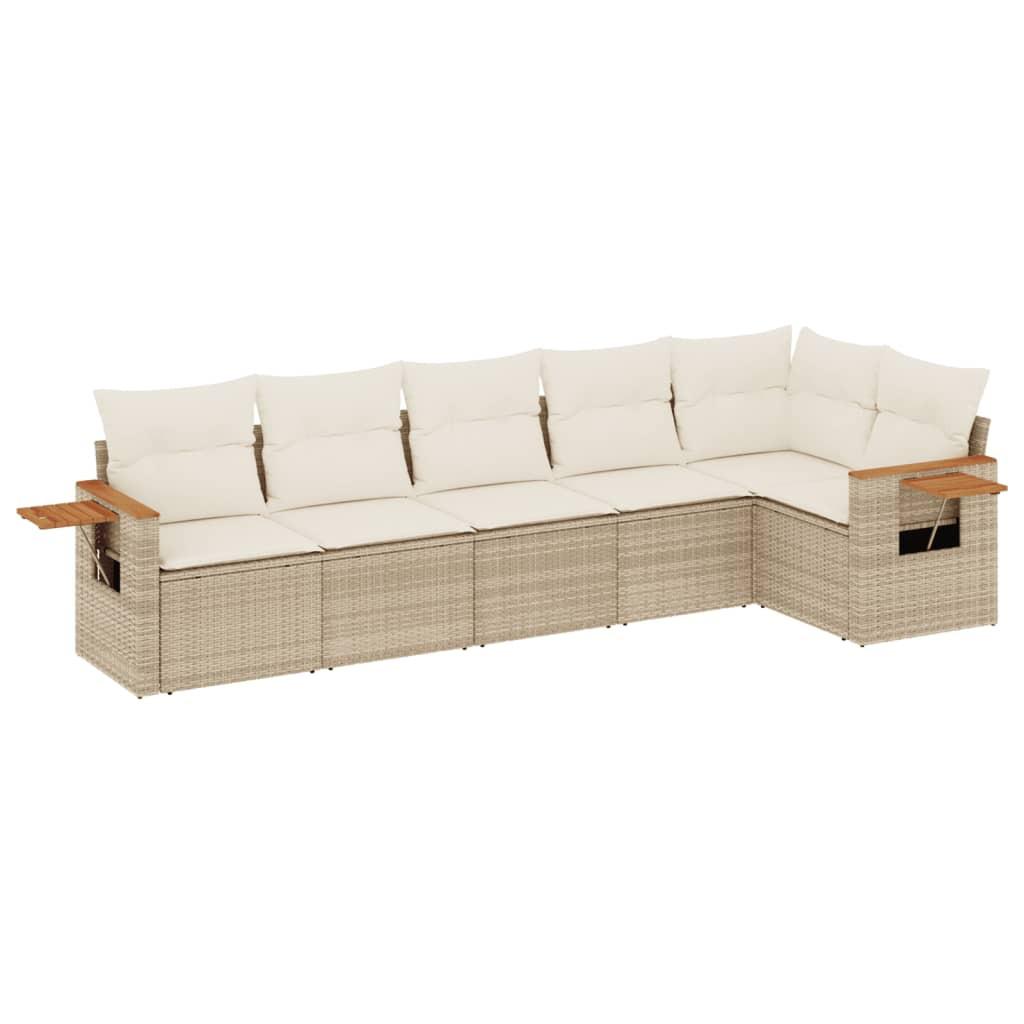 VidaXL Garten sofagarnitur poly-rattan