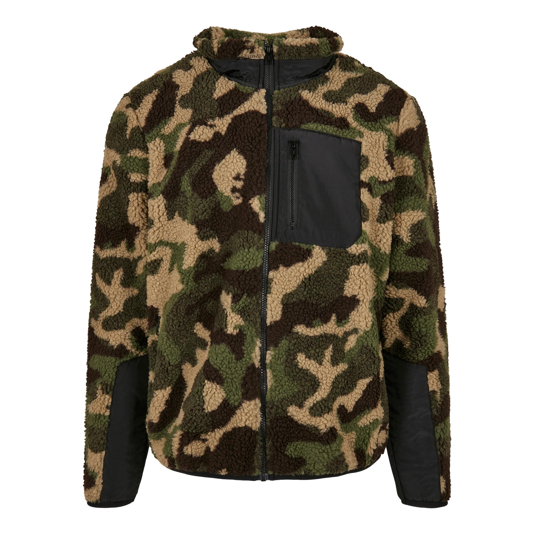 URBAN CLASSICS urban hiking classics sherpa jacke