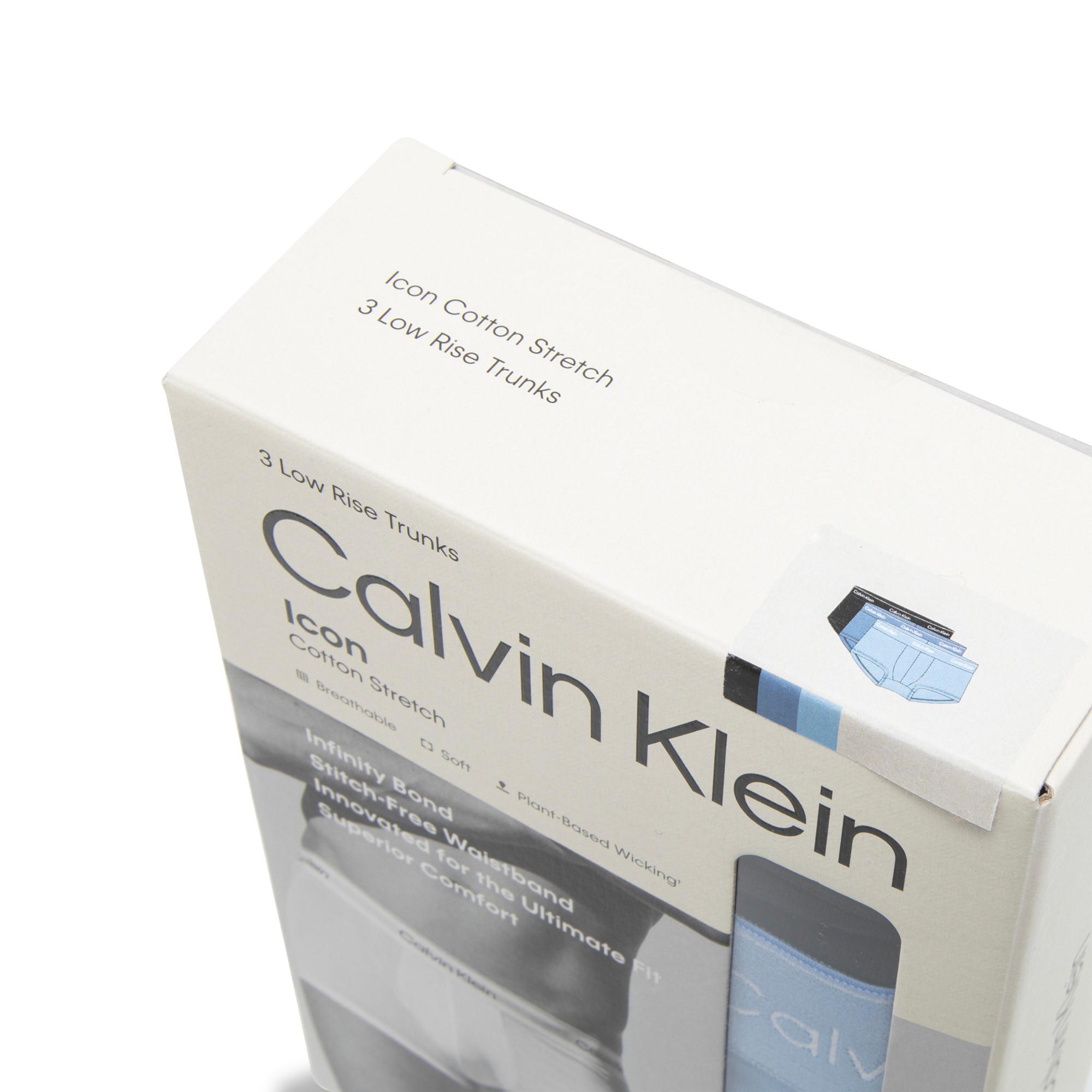 Calvin Klein ICON Cotton Stretch Triopack, Pantys