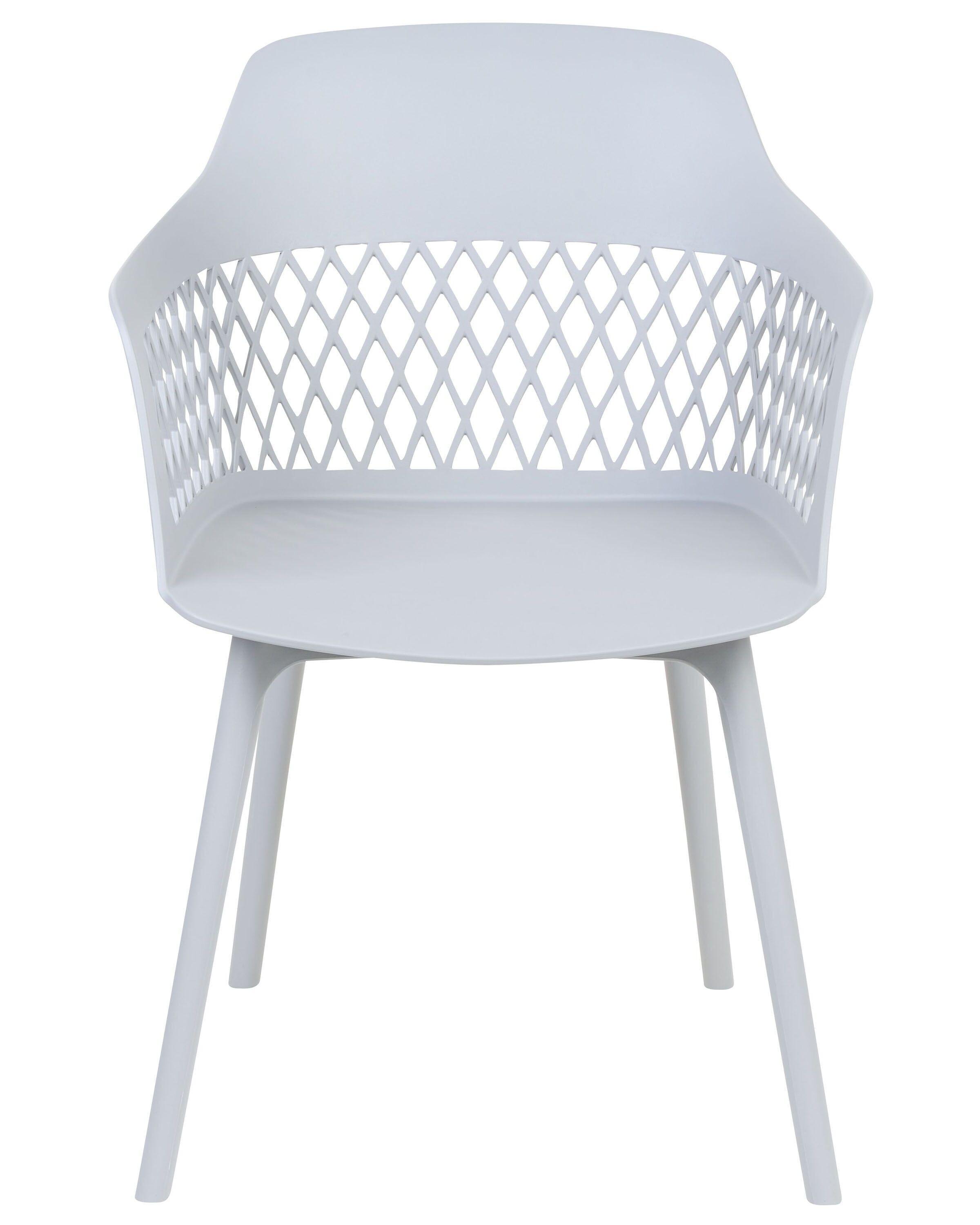 Beliani Esszimmerstuhl 2er Set aus Polypropylen Skandinavisch ALMIRA