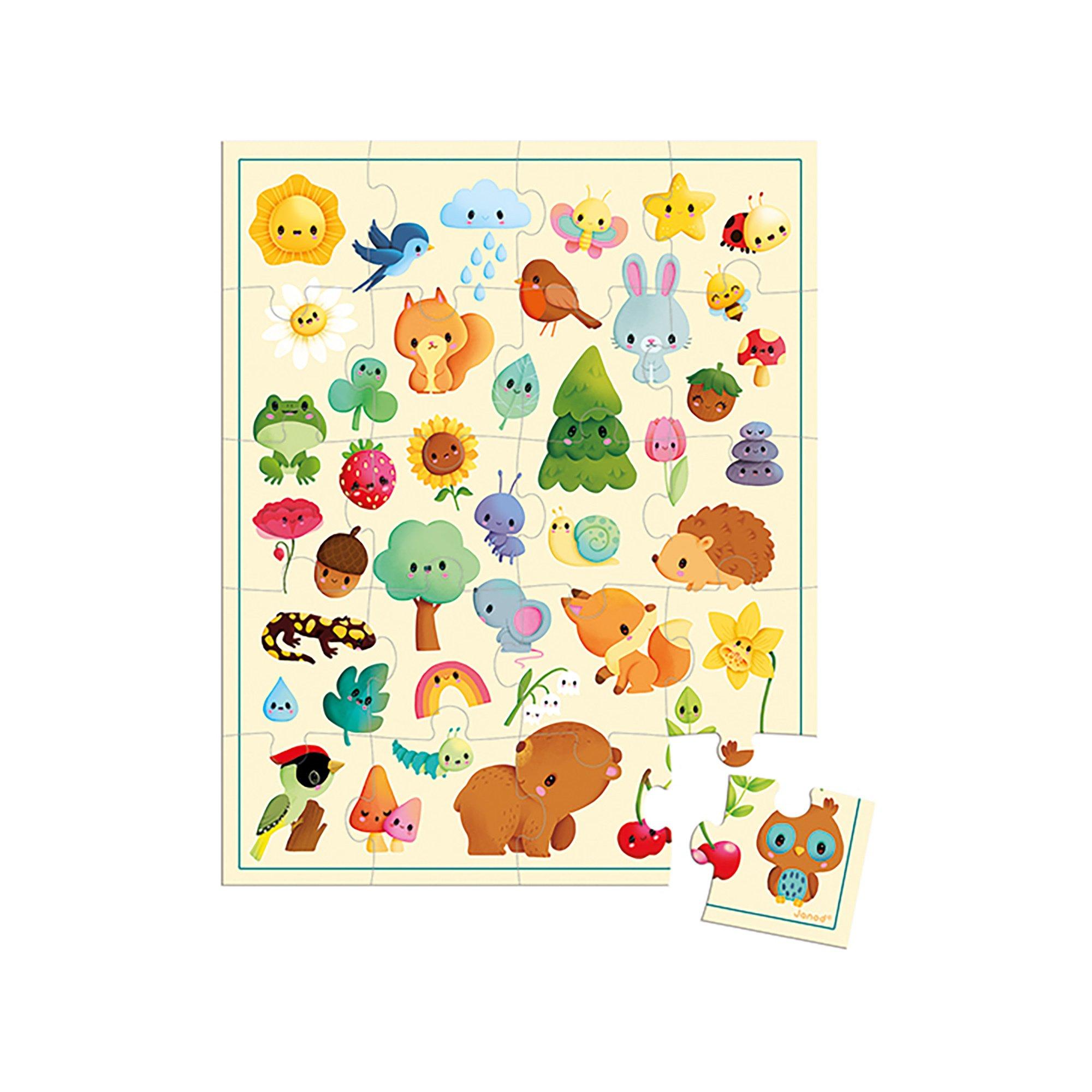Janod Puzzle Natur