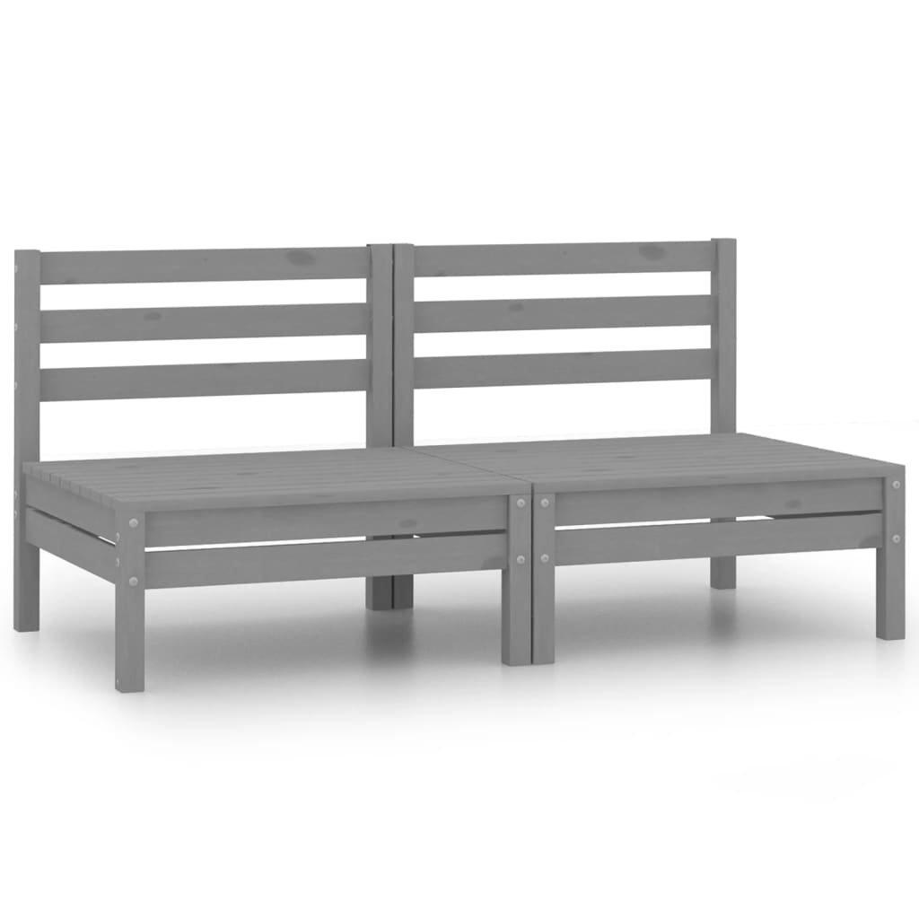 VidaXL Mittelsofa kiefernholz