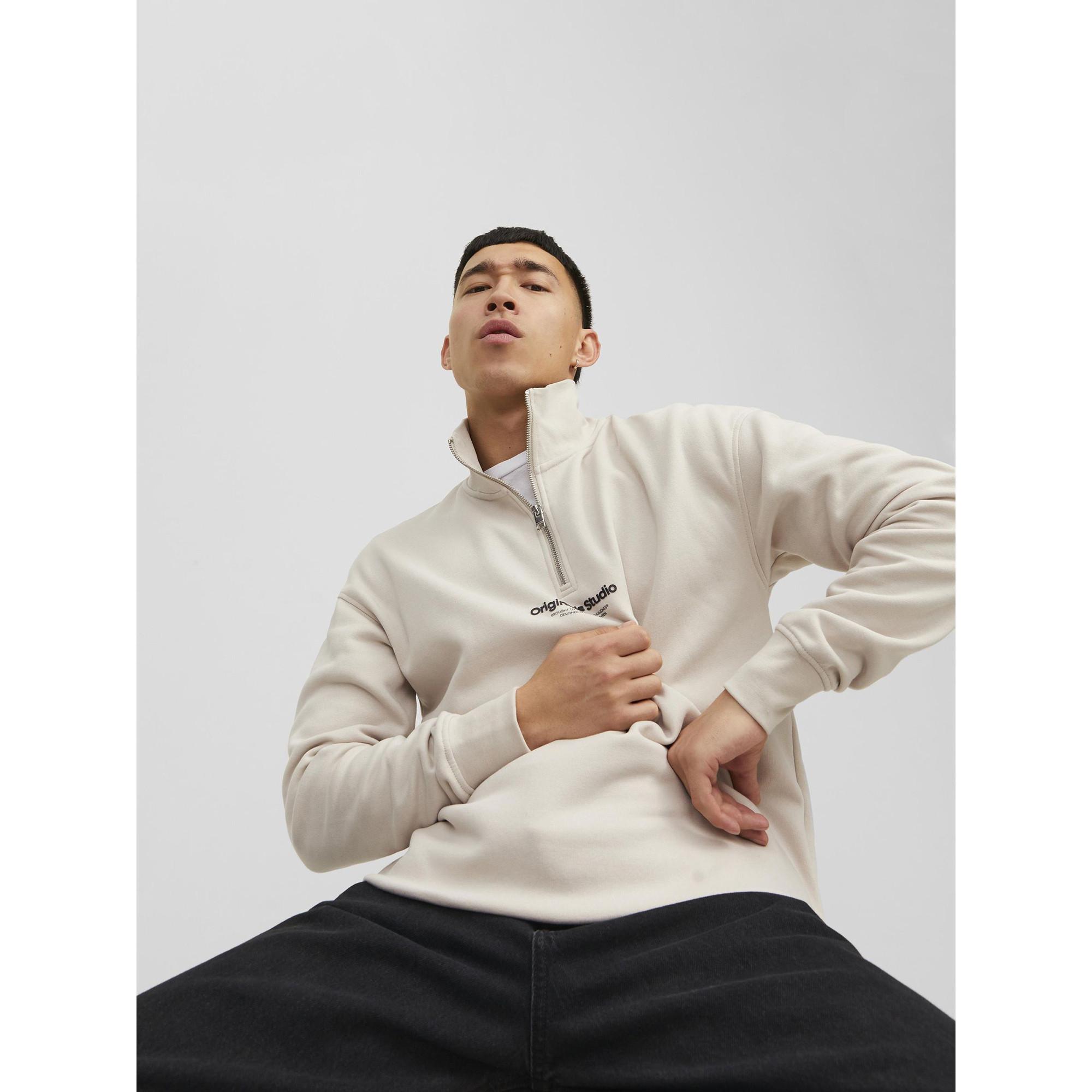 JACK & JONES JORVESTERBRO SWEAT QUARTER ZIP HN NOOS Sweatshirt