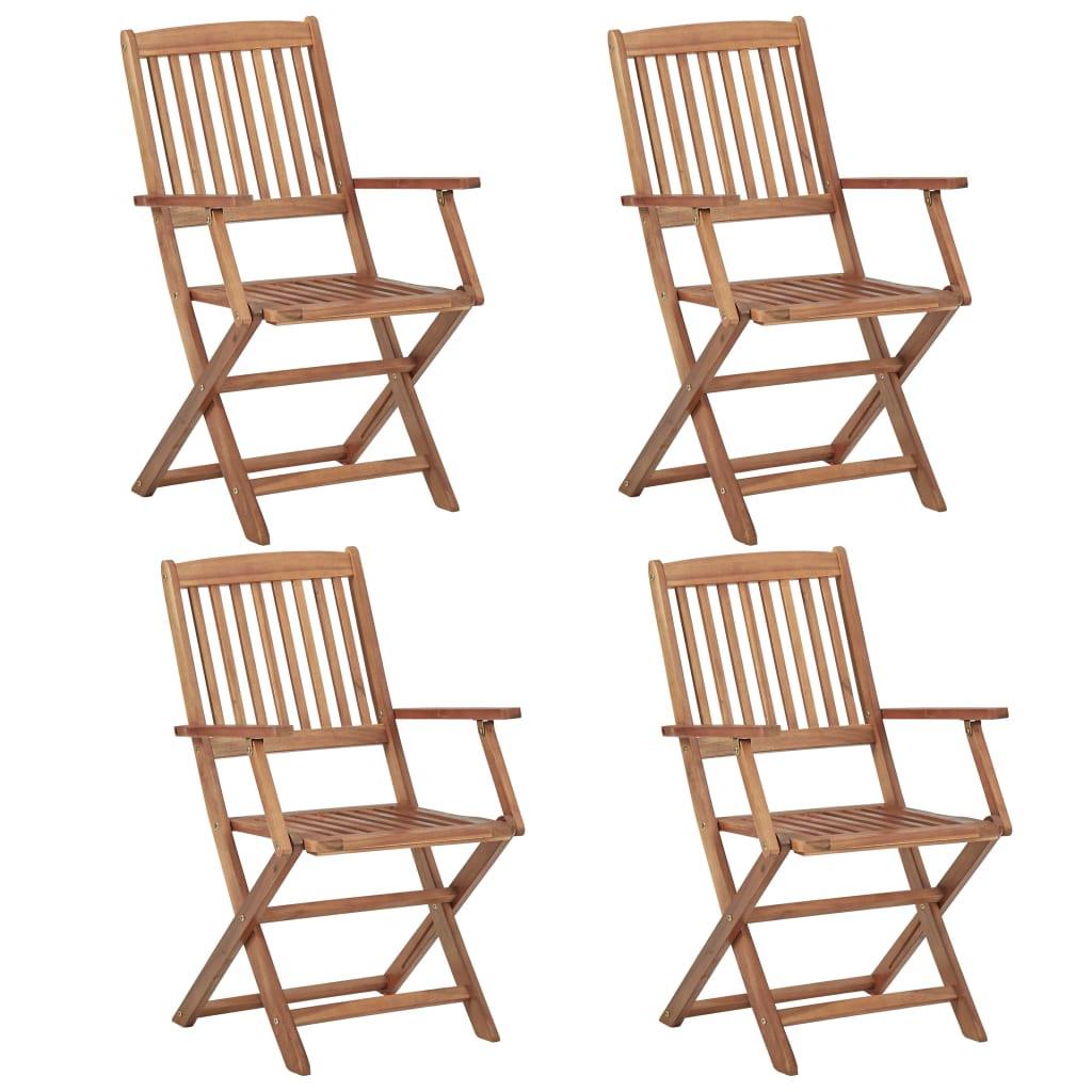 VidaXL Gartenstuhl akazienholz