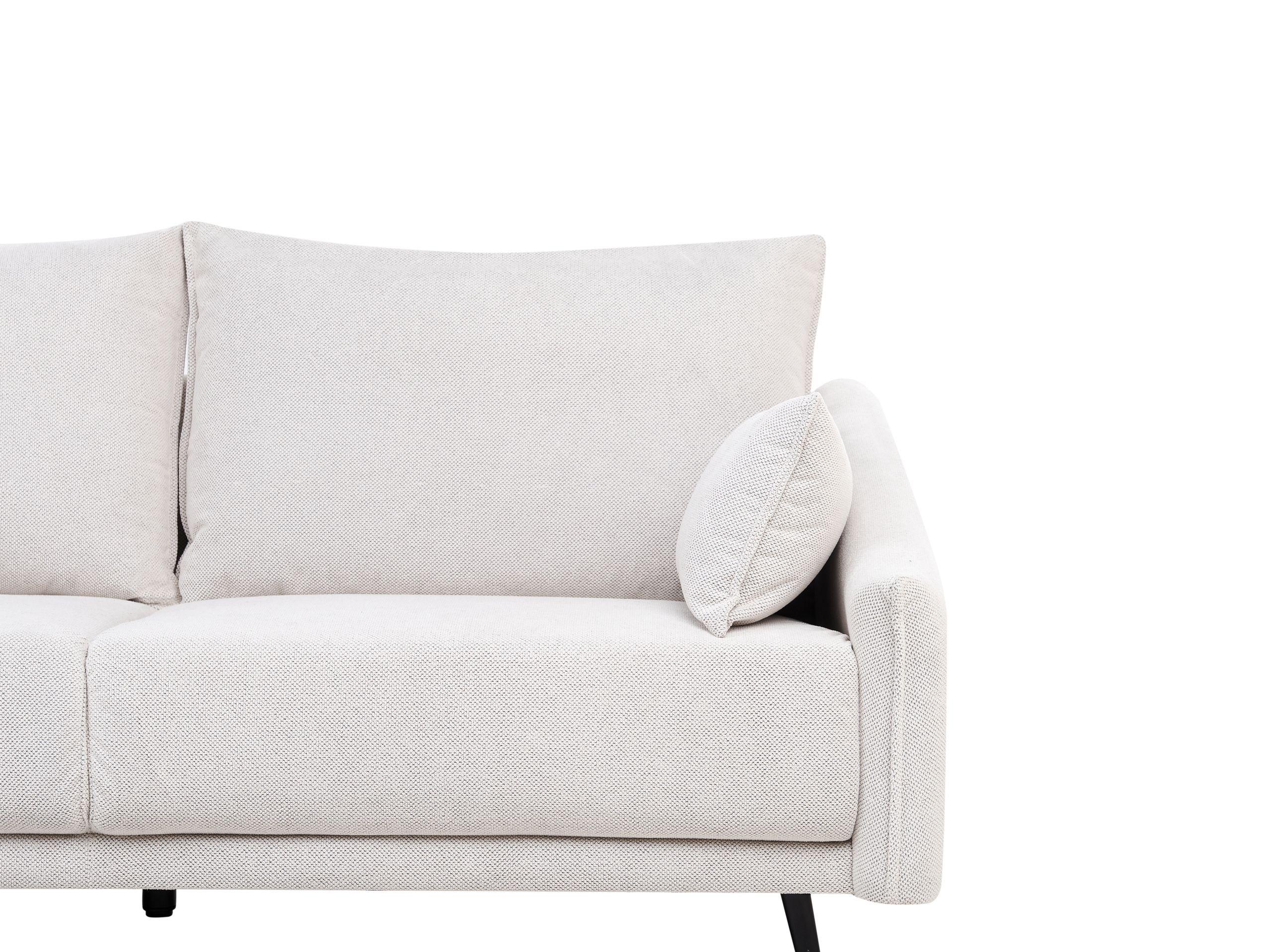 Beliani Ecksofa aus Polyester Klassisch VARDE