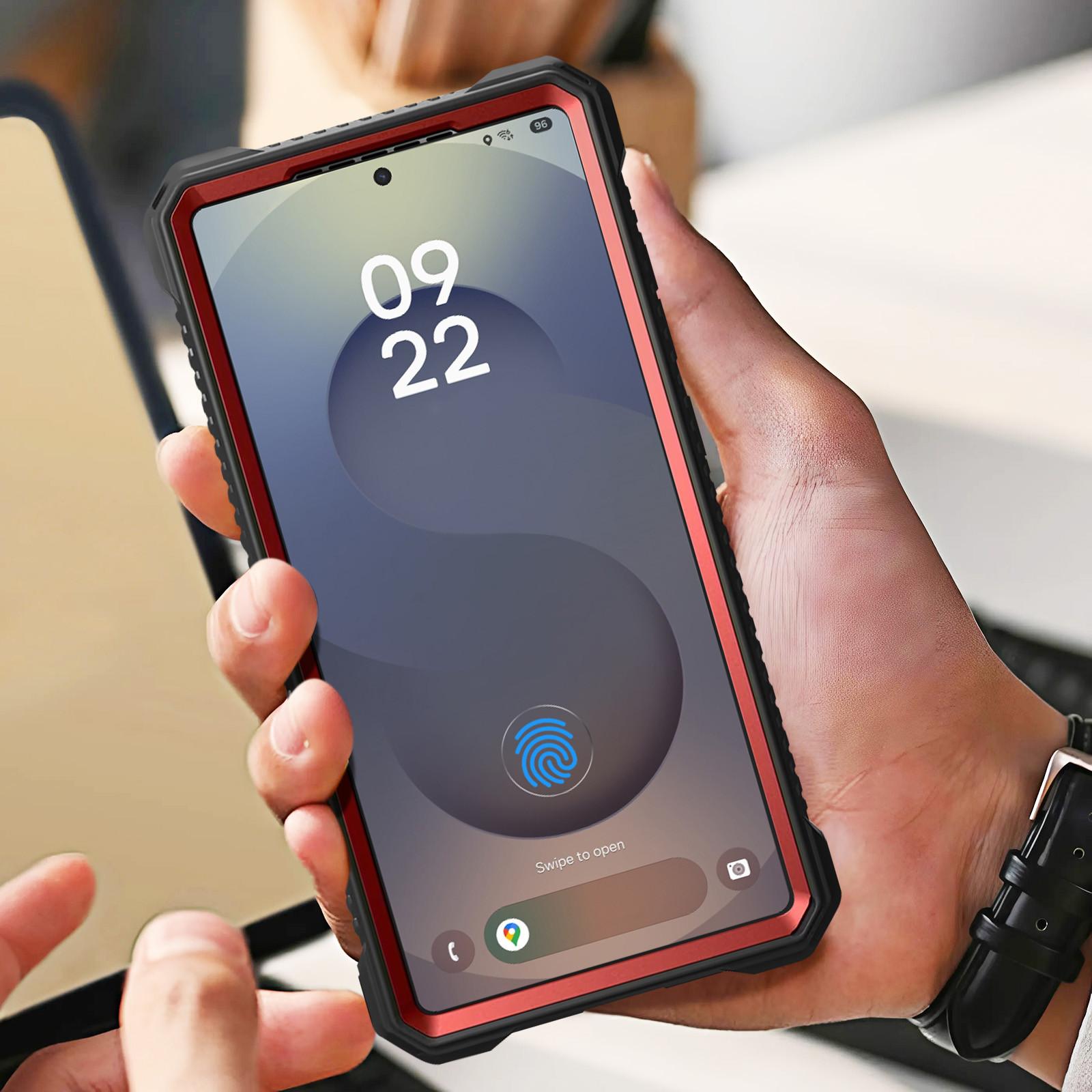 Avizar Hülle Galaxy S25 Ultra Armorbox Rot