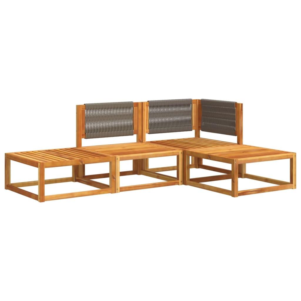 VidaXL Garten sofagarnitur akazienholz