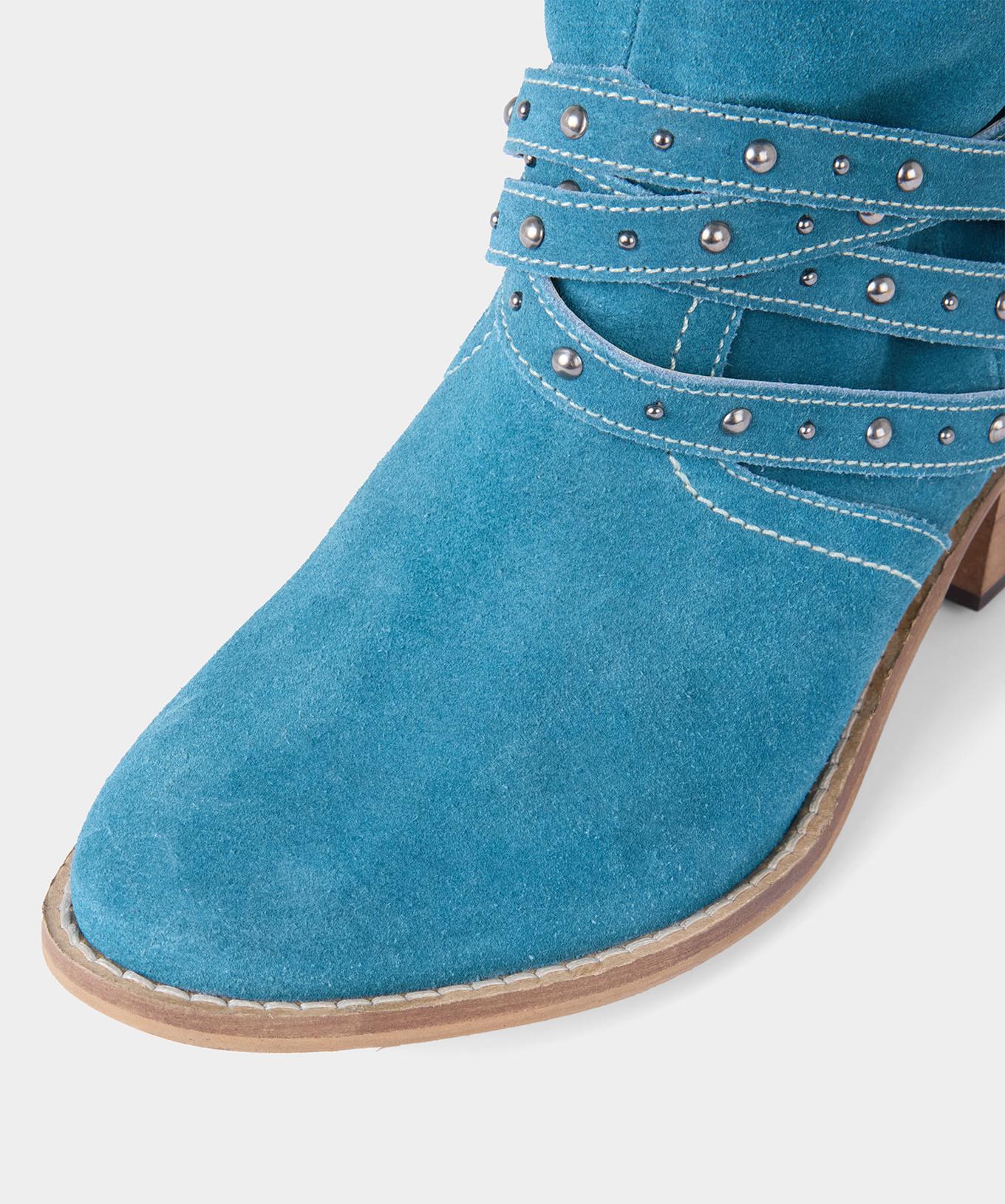 Joe Browns Western-Wildleder-Slouch-Stiefel