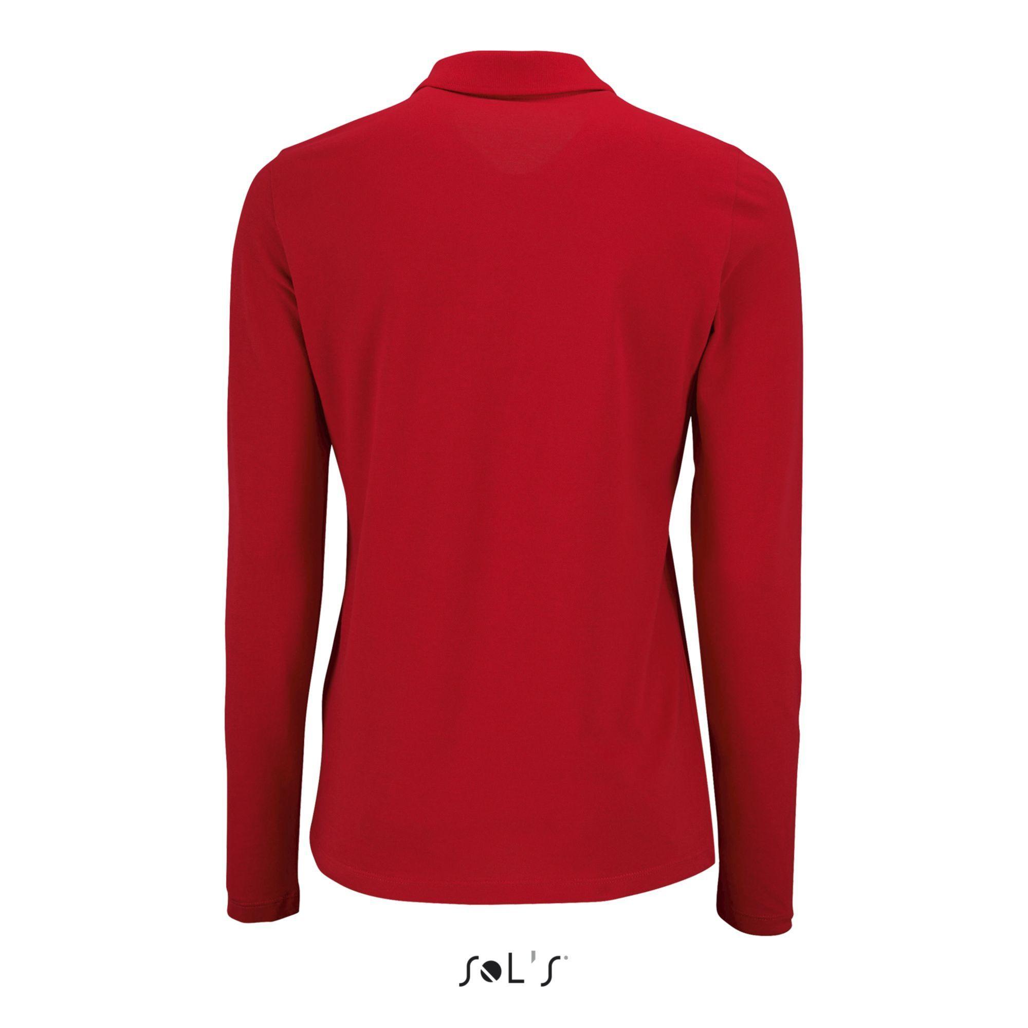 SOLS Perfect Langarm Poloshirt