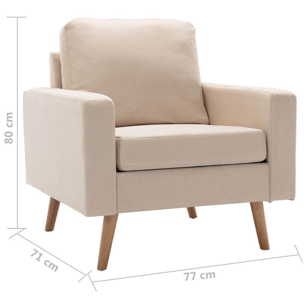 VidaXL Sessel gewebe