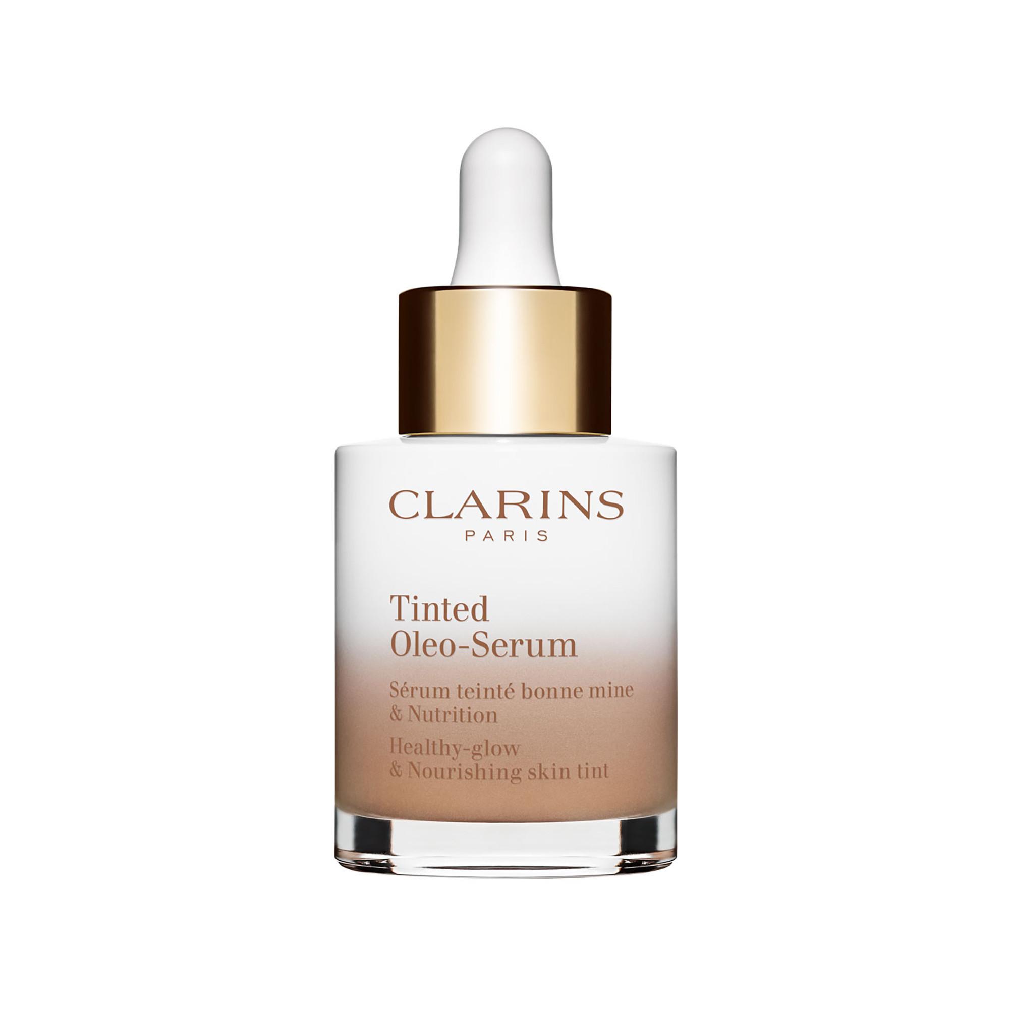 CLARINS TINTED OLEO-SERUM Tinted Oleo-Serum - Nährendes, getöntes Serum für einen gepflegten Teint