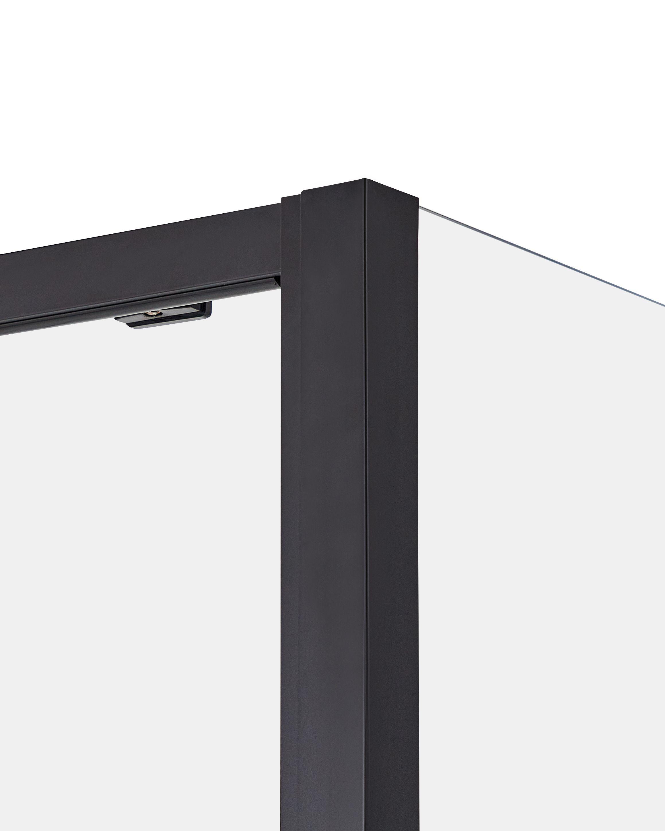 Beliani Duschkabine aus Sicherheitsglas Klassisch YORO