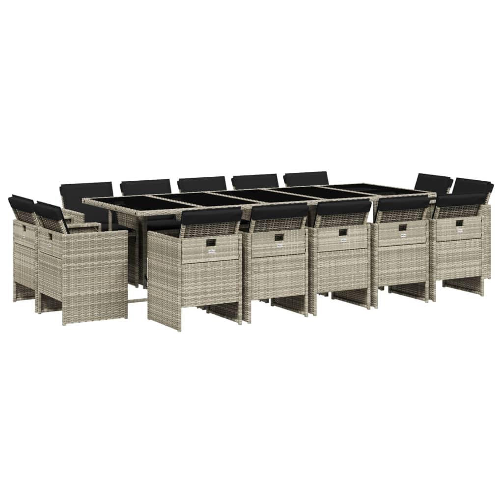 VidaXL Garten essgruppe poly-rattan