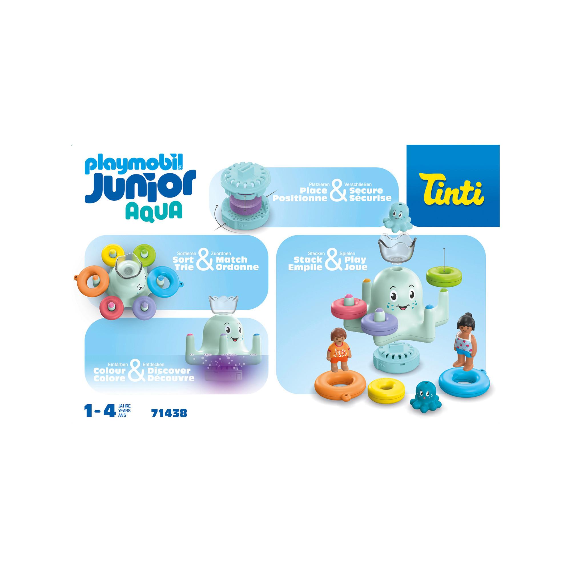 Playmobil 71438 Junior & Tinti: Bunter Tintenfisch