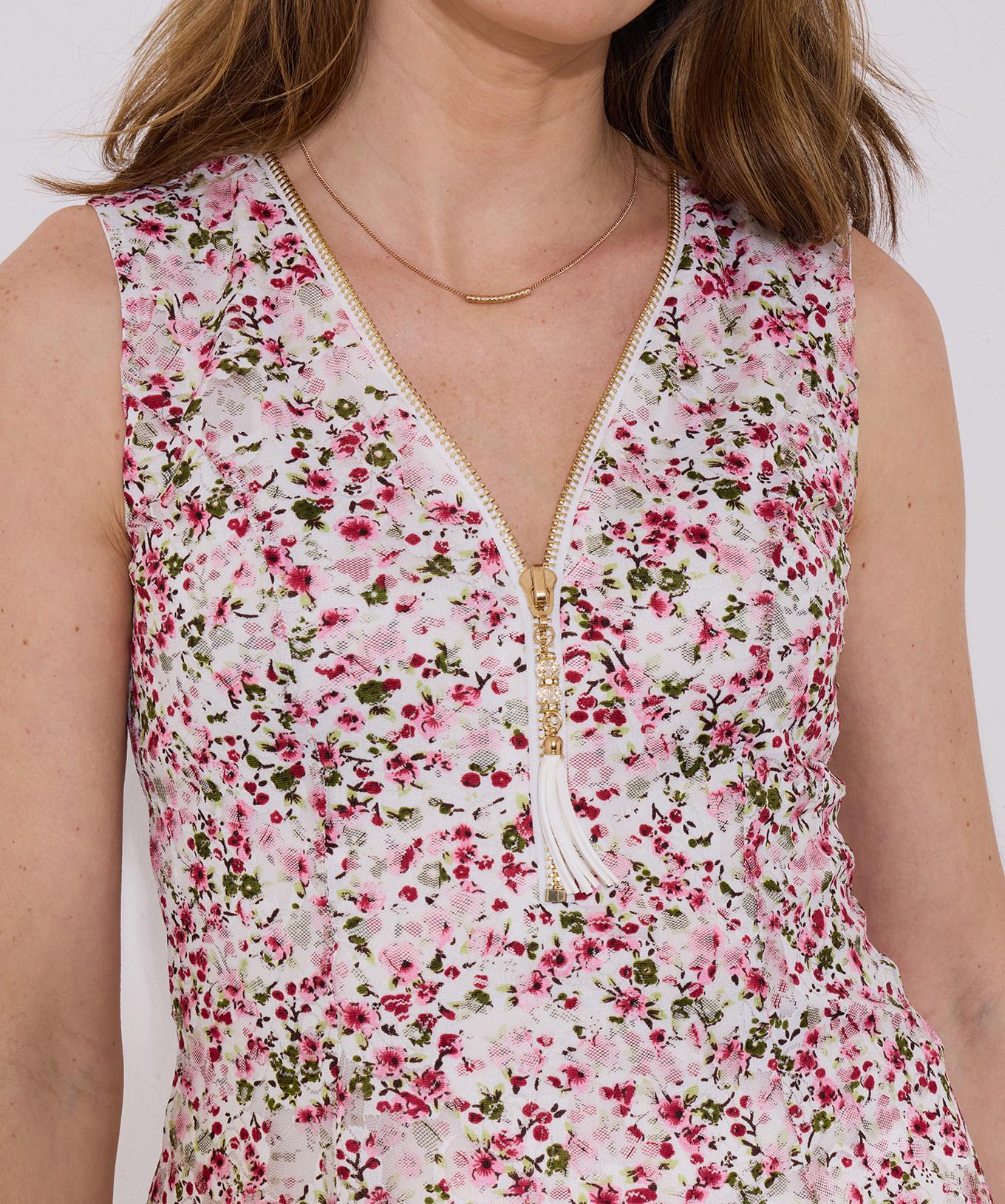 Joe Browns Florale Spitze V-Ausschnitt Top
