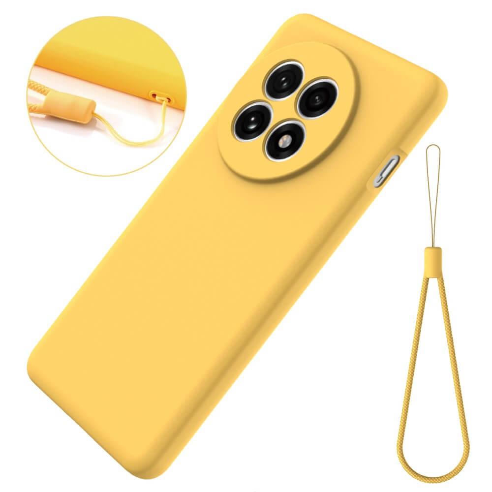 Cover-Discount OnePlus 13R - Silikon Gummi Hülle mit Riemen