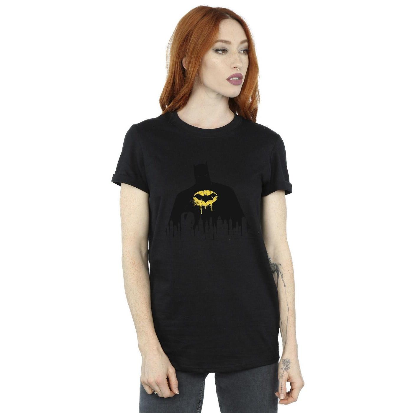 DC COMICS Batman Logo Drip T-Shirt