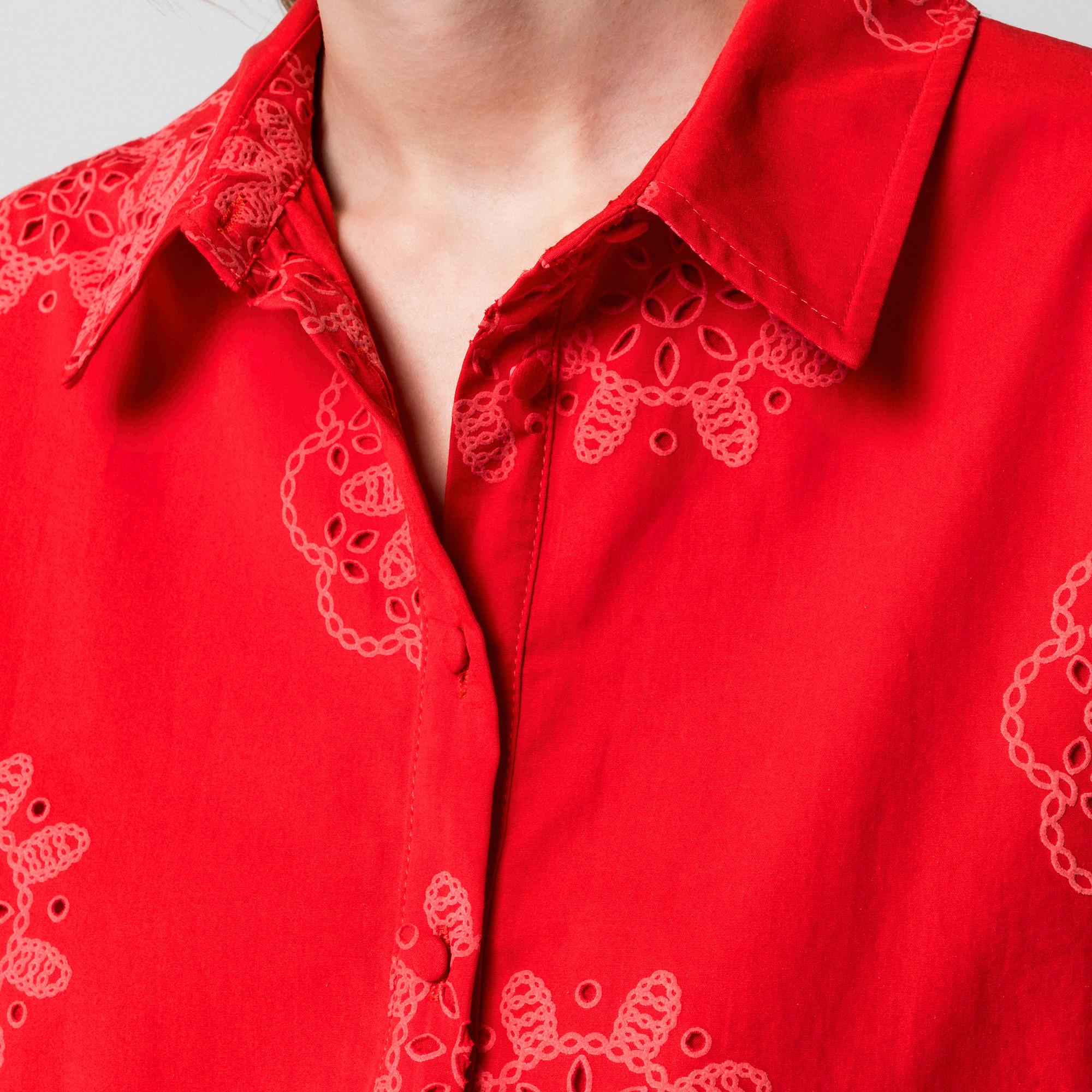 Manor Woman Freizeit Hemdblusenkleid mit Blumenmuster