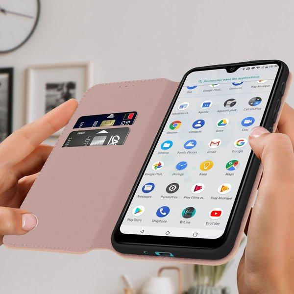 Avizar Classic Cover Wiko Y62/Y62 Plus Rosegold