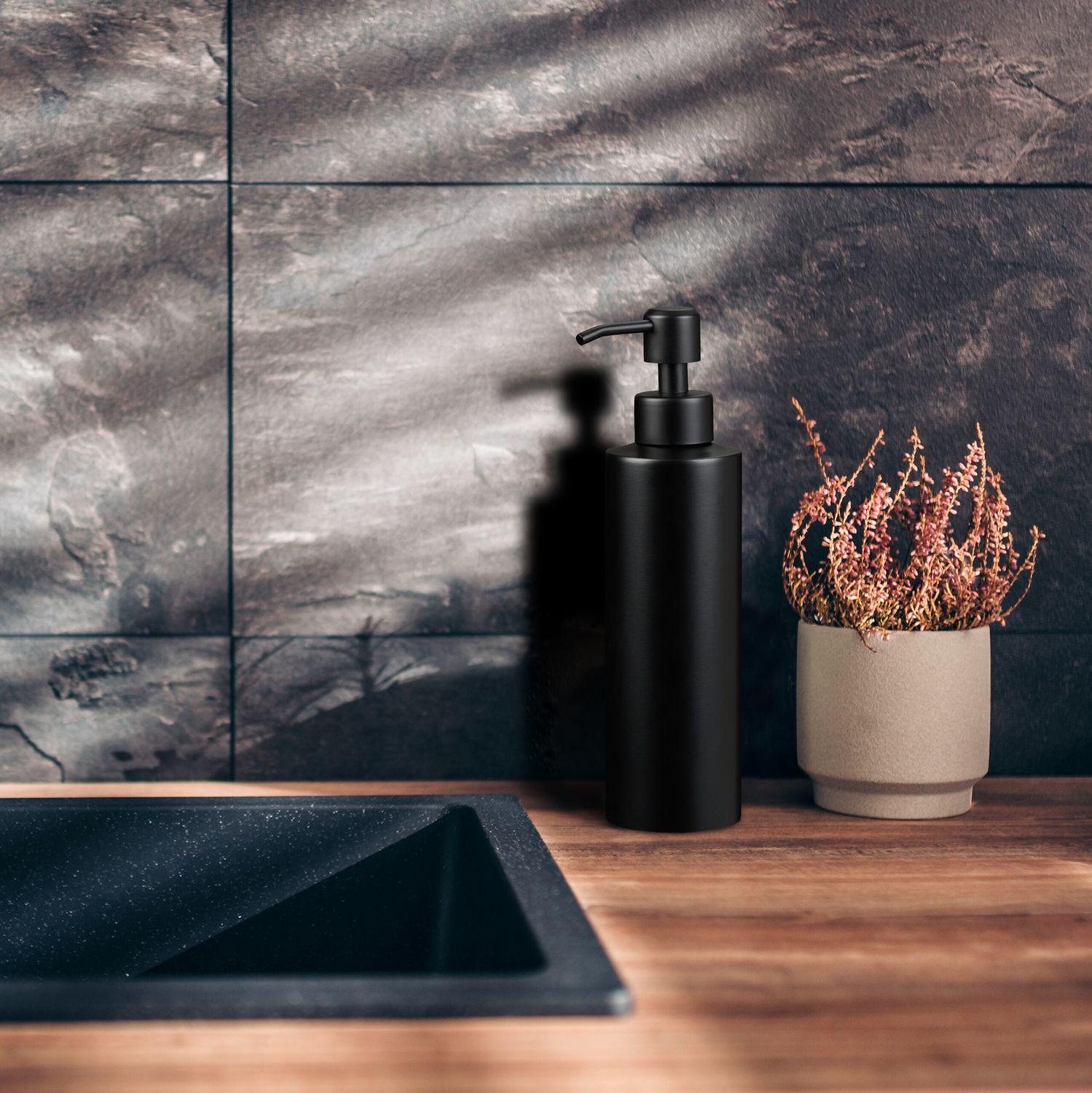 Northix Seifenpumpe aus Edelstahl 300 ml