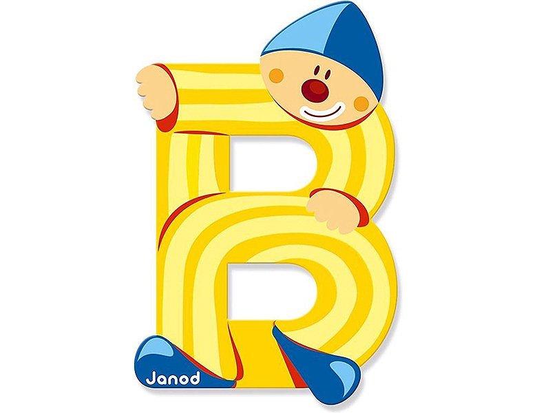 Janod Buchstaben Clown B