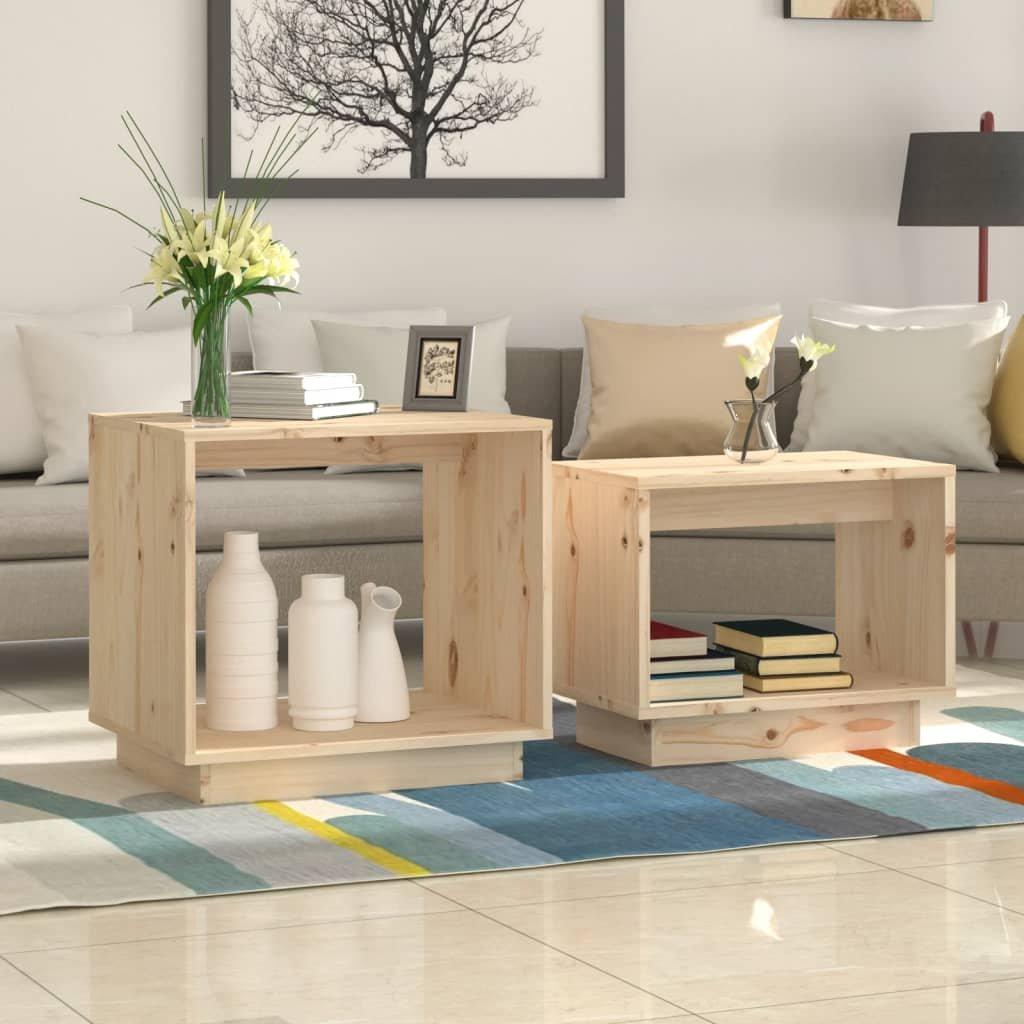 VidaXL Couchtisch kiefernholz