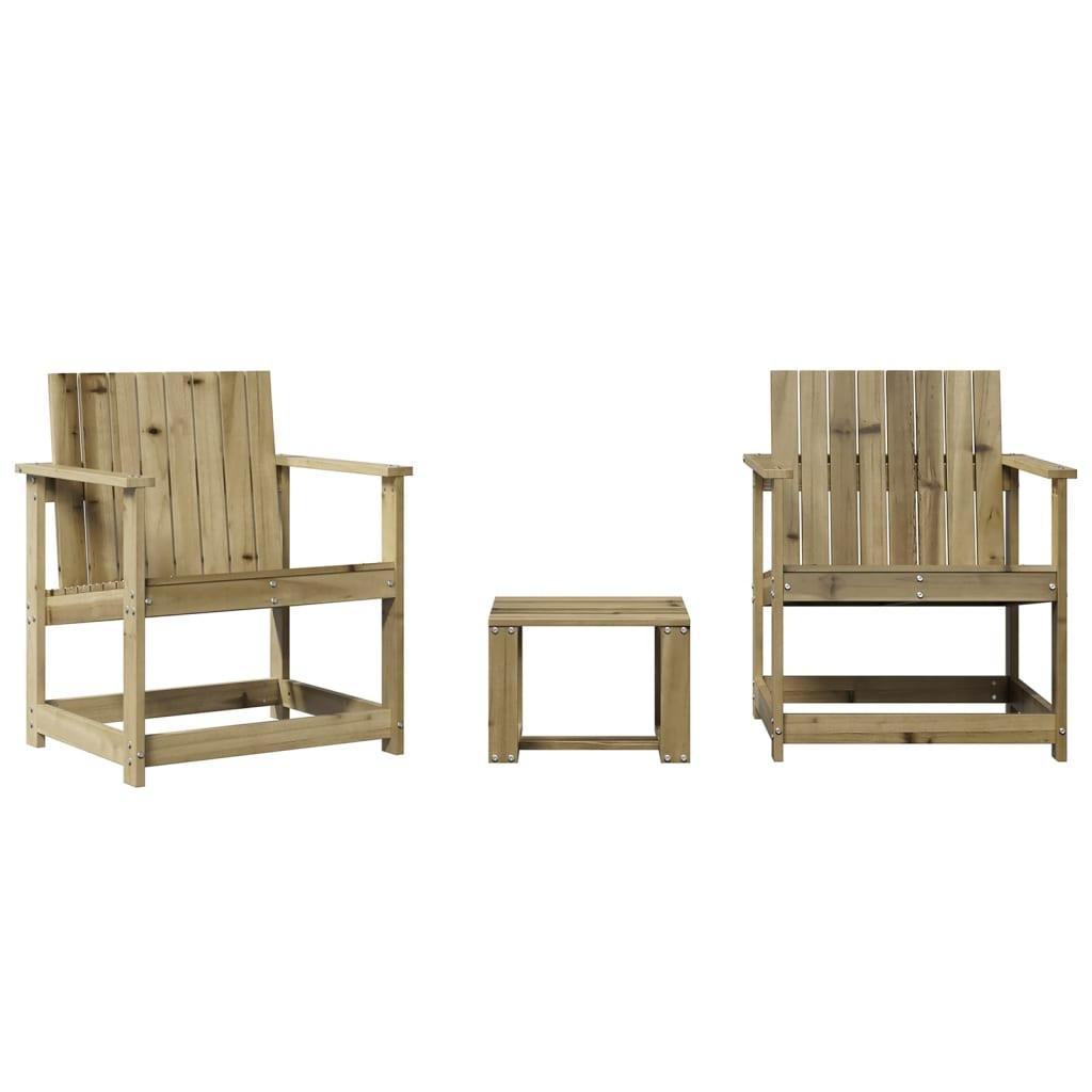 VidaXL Garten lounge set imprägniertes kiefernholz