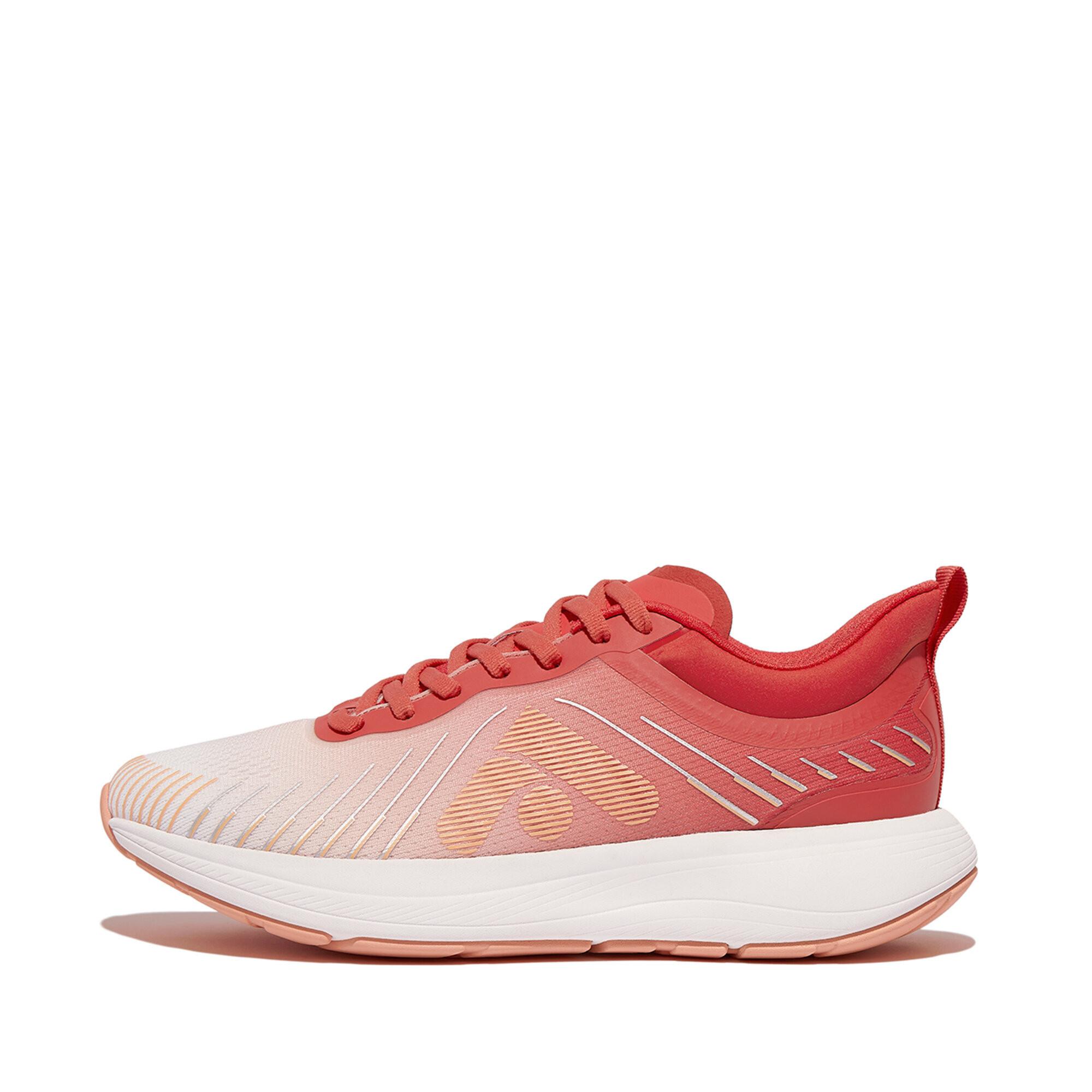 Fitflop laufschuhe aus mesh, damen ffrunner ombre-edition