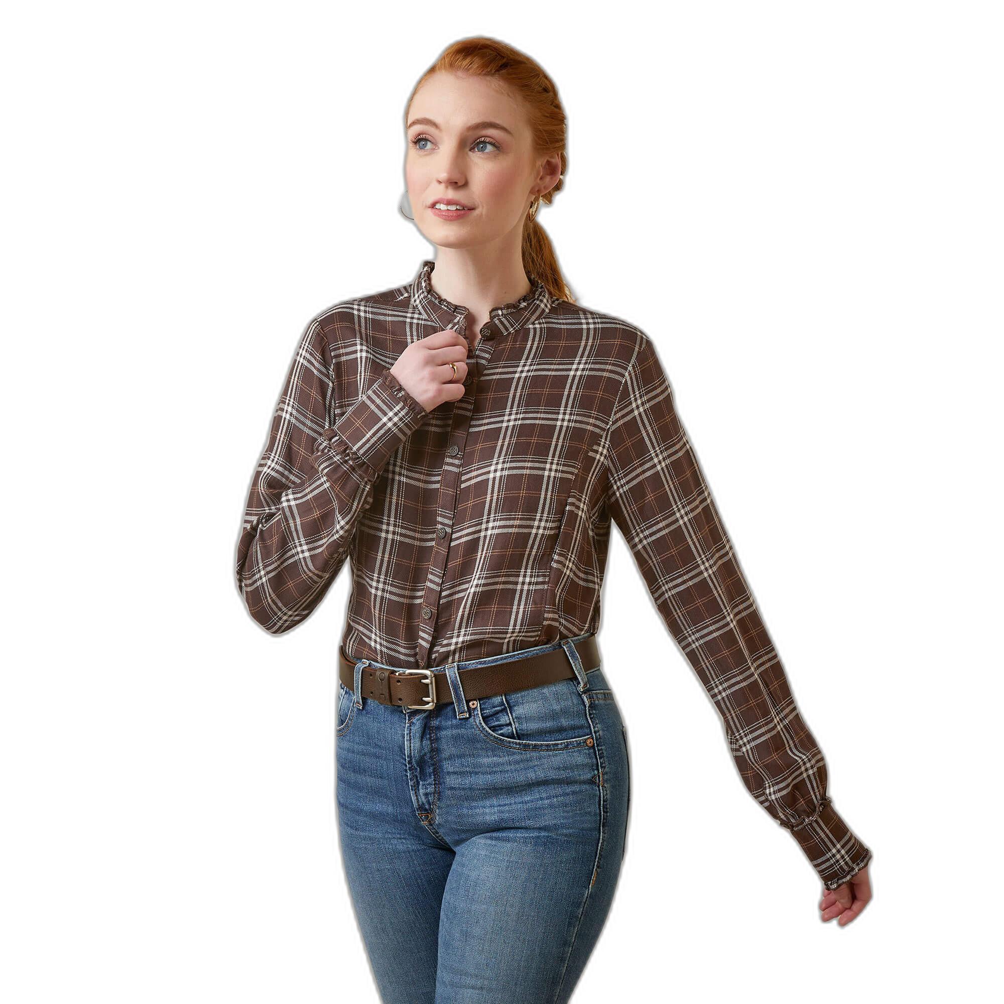 Ariat langarm-bluse clarion