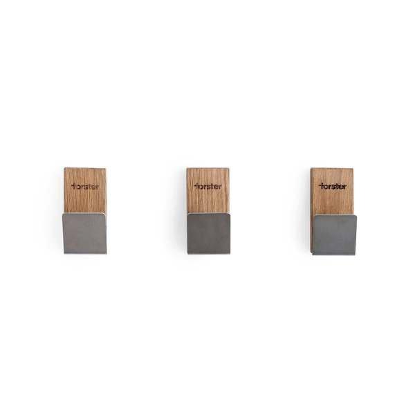 Forster Home Magnetischer Haken Rechteckig Eiche